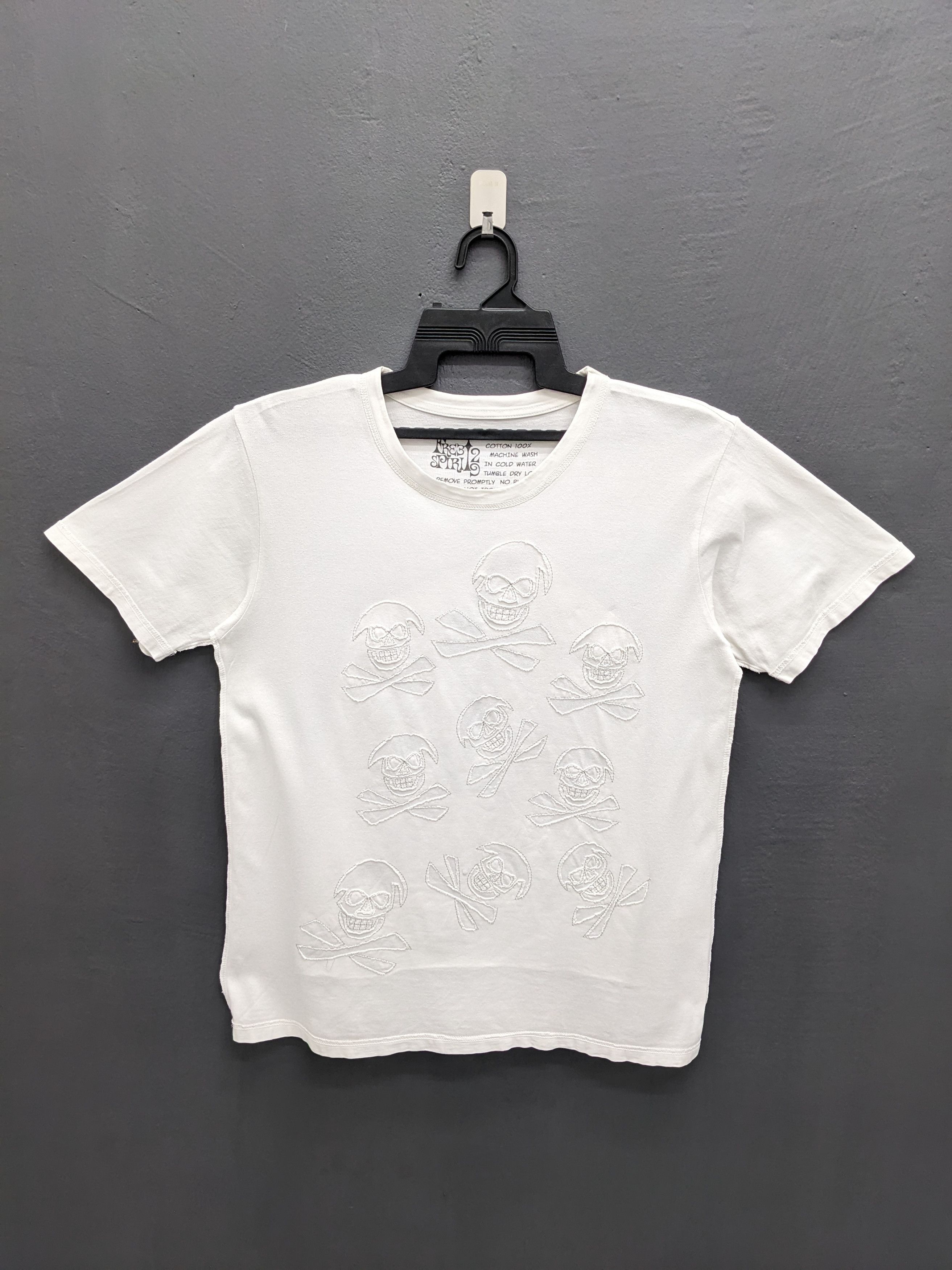 Japanese Brand 291295 = HOMME JAPANESE BRAND SKULLS TSHIRT Size US L / EU 52-54 / 3 - 2 Thumbnail