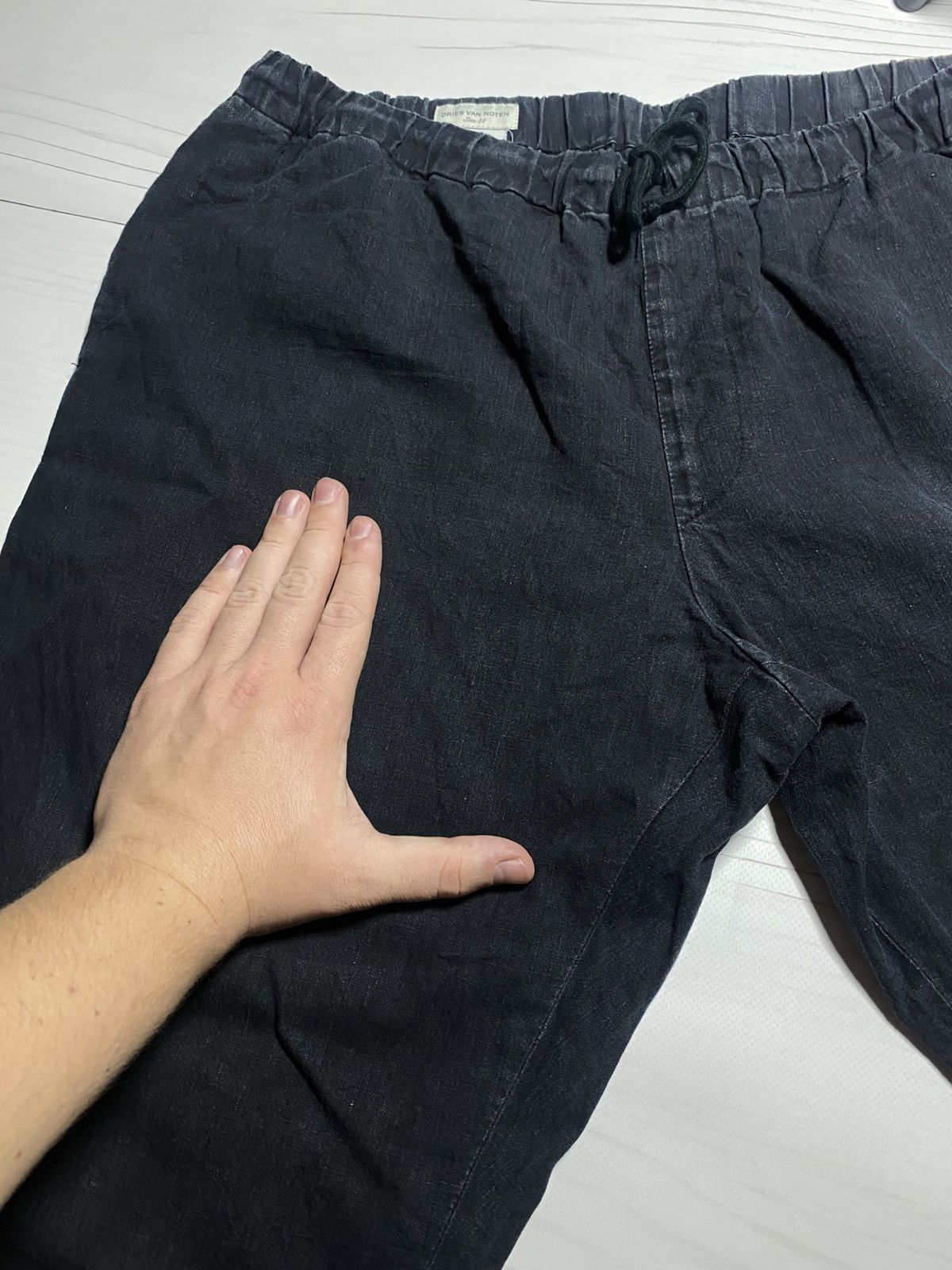 Dries Van Noten Dries Van Noten linen designer cropped pants Size 26" / US 2 / IT 38 - 17 Thumbnail
