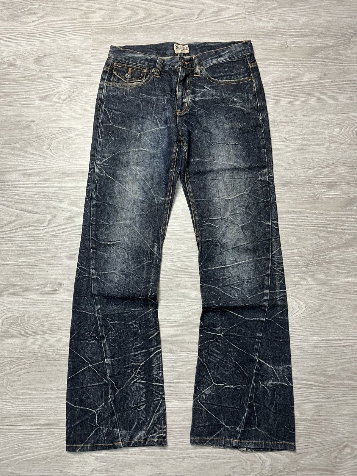 Hysteric Glamour Y2k Nylaus ifsixwasnine Faded Bootcut Denim Pants Size US 32 / EU 48 - 1 Thumbnail