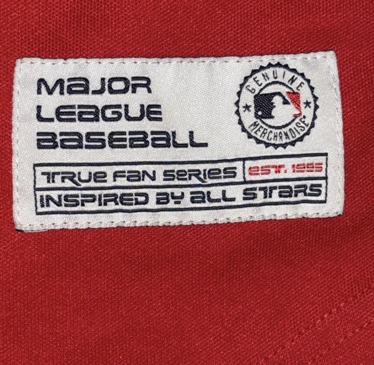 MLB Red Philadelphia Phillies baseball jersey #baseball #vintage Size US XL / EU 56 / 4 - 2 Thumbnail
