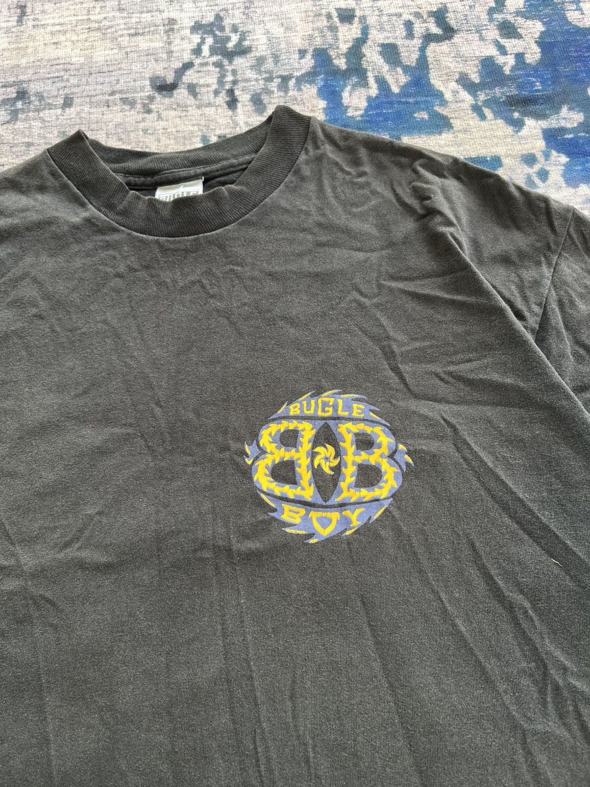 Bugle Boy Vintage Bugle Boy Big Logo 90s Tee USA Size US L / EU 52-54 / 3 - 4 Thumbnail
