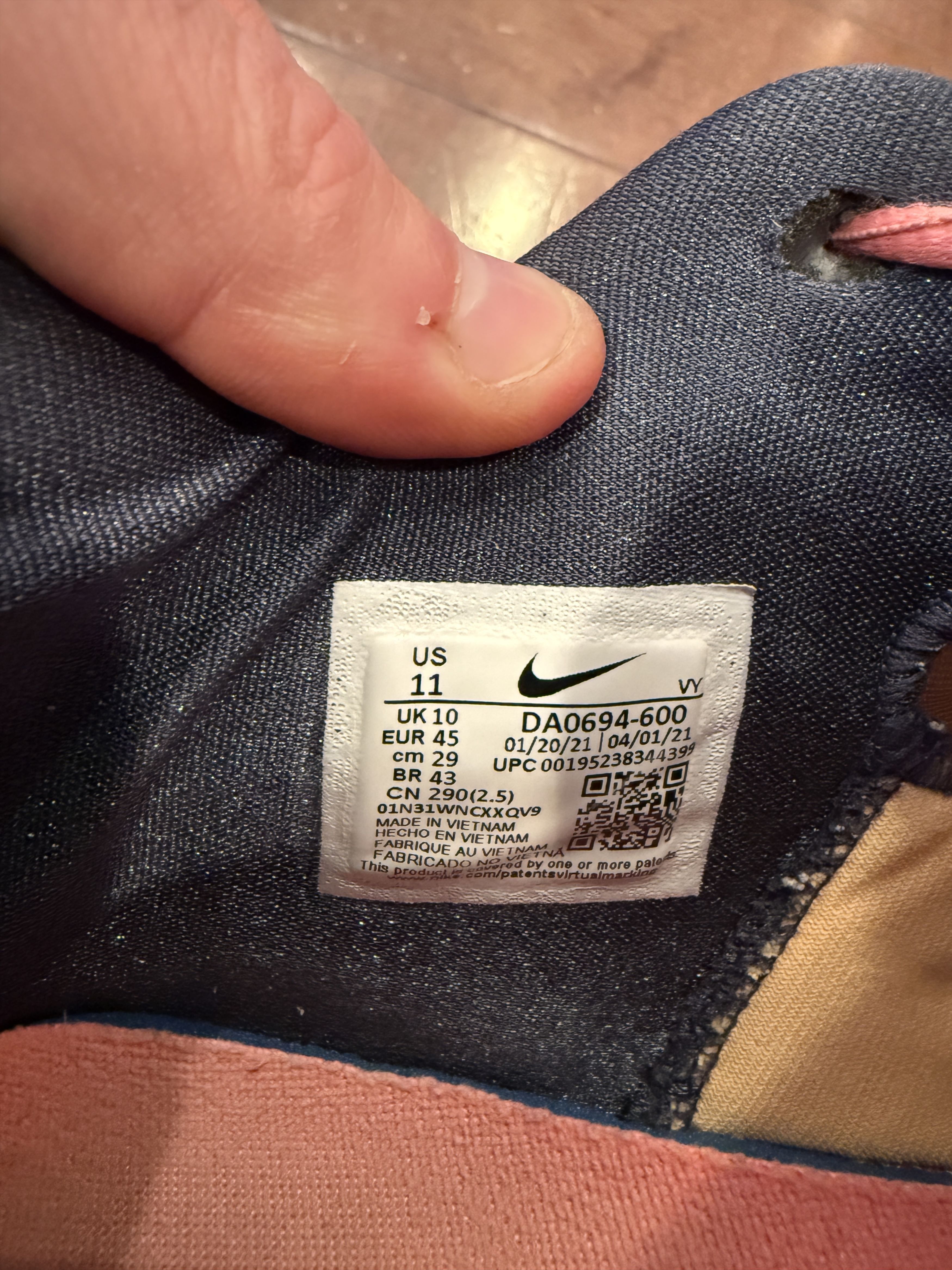 Nike Nike Freak 3 Giannis Antetokounmpo Size US 11 / EU 44 - 9 Thumbnail