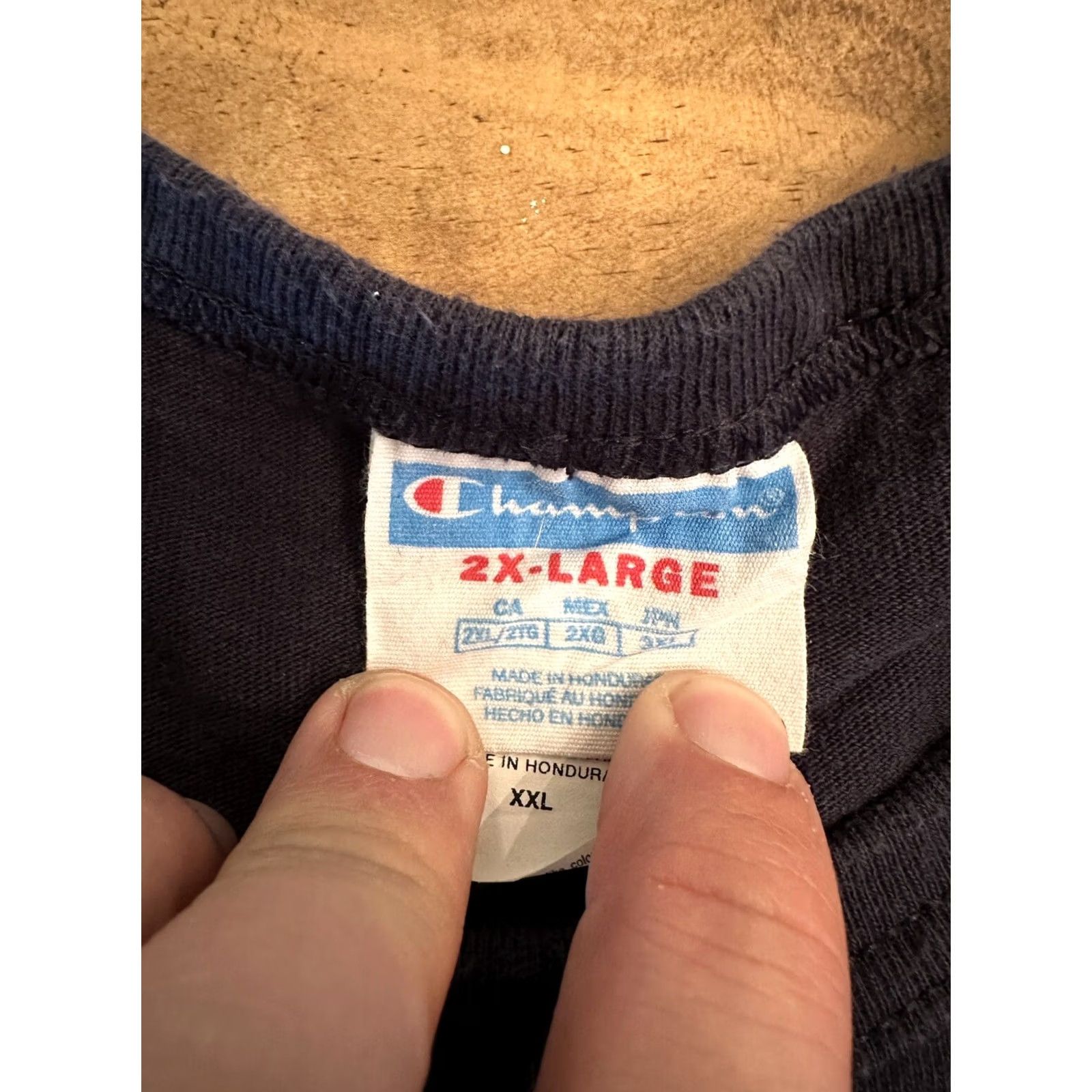 Champion VINTAGE Men’s blue Champion LA Stitched Embroidered Blue Shirt 2XL Mens Shirt 2XL Blue Embroidered Stitch LA Champion Size US XXL / EU 58 / 5 - 5 Thumbnail