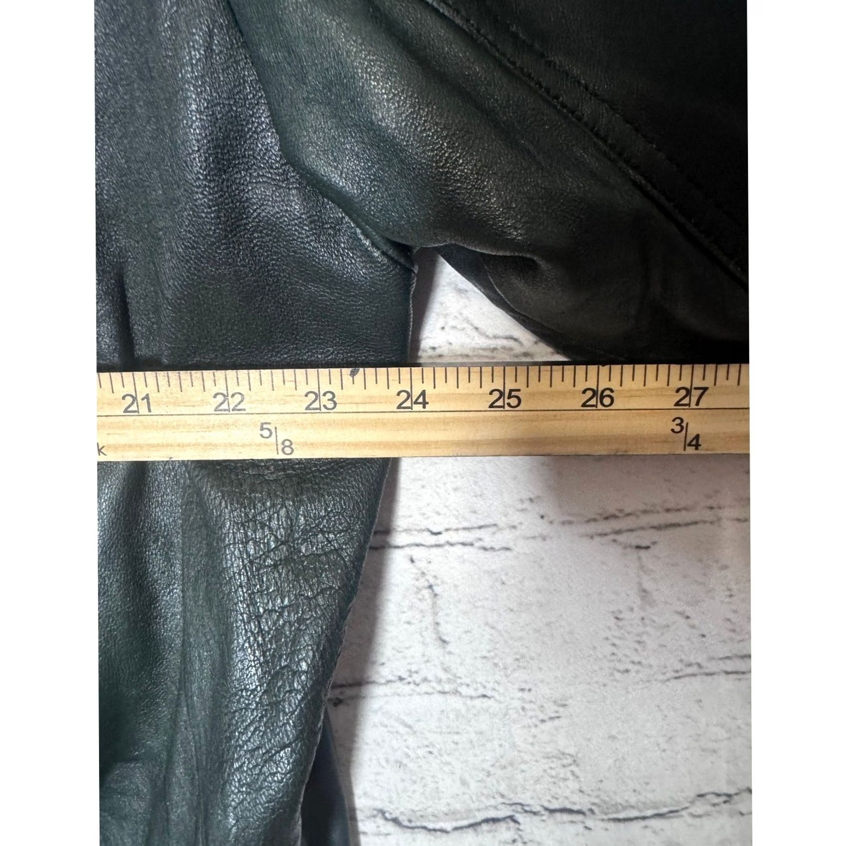 Vintage VINTAGE Wilsons Leather Green Leather Jacket Blazer Size L Women's Size L / US 10 / IT 46 - 5 Thumbnail