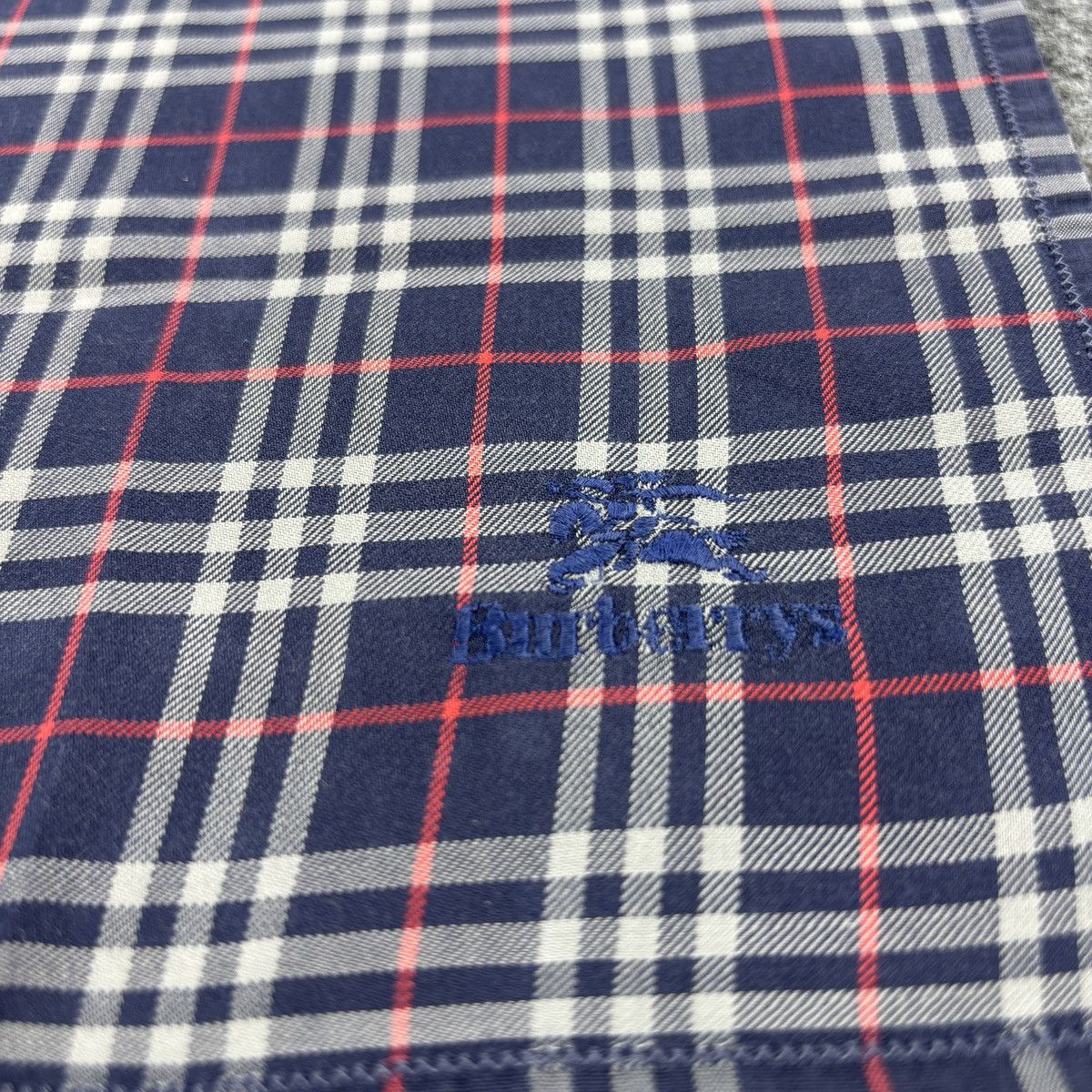 Burberry × Vintage Handkerchief # E031 # Bandana # Neckerchief Size ONE SIZE - 3 Thumbnail