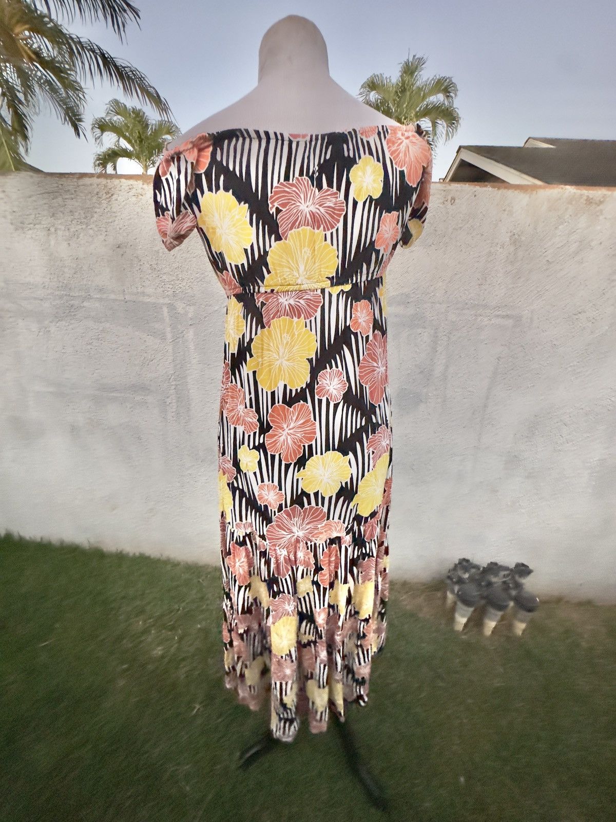 Other PreOwned Ava Sky Hawaiian Print Dress Women's Small Size S / US 4 / IT 40 - 2 Thumbnail