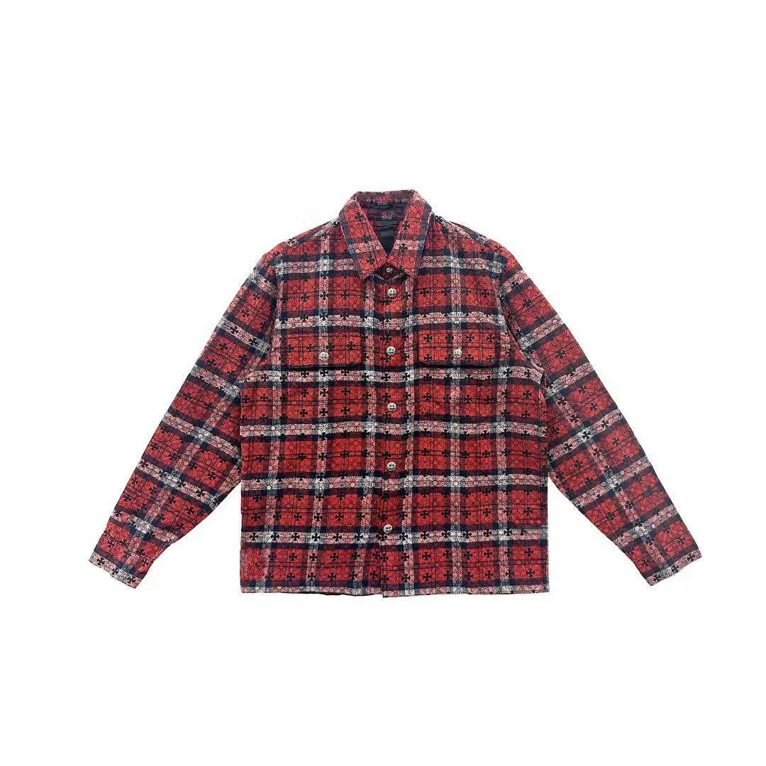 Chrome Hearts Chrome Hearts ST.BARTH Black&Red WorkDog Shirt Jacket Size US L / EU 52-54 / 3 - 1 Thumbnail