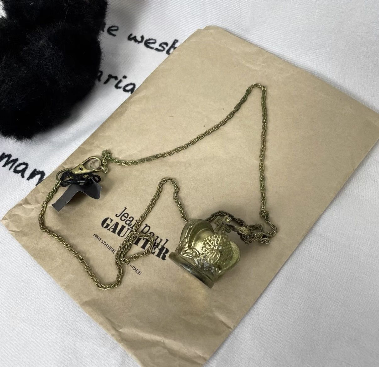 Jean Paul Gaultier Jean Paul Gaultier Crown Baroque Necklace J29 Size ONE SIZE - 1 Thumbnail