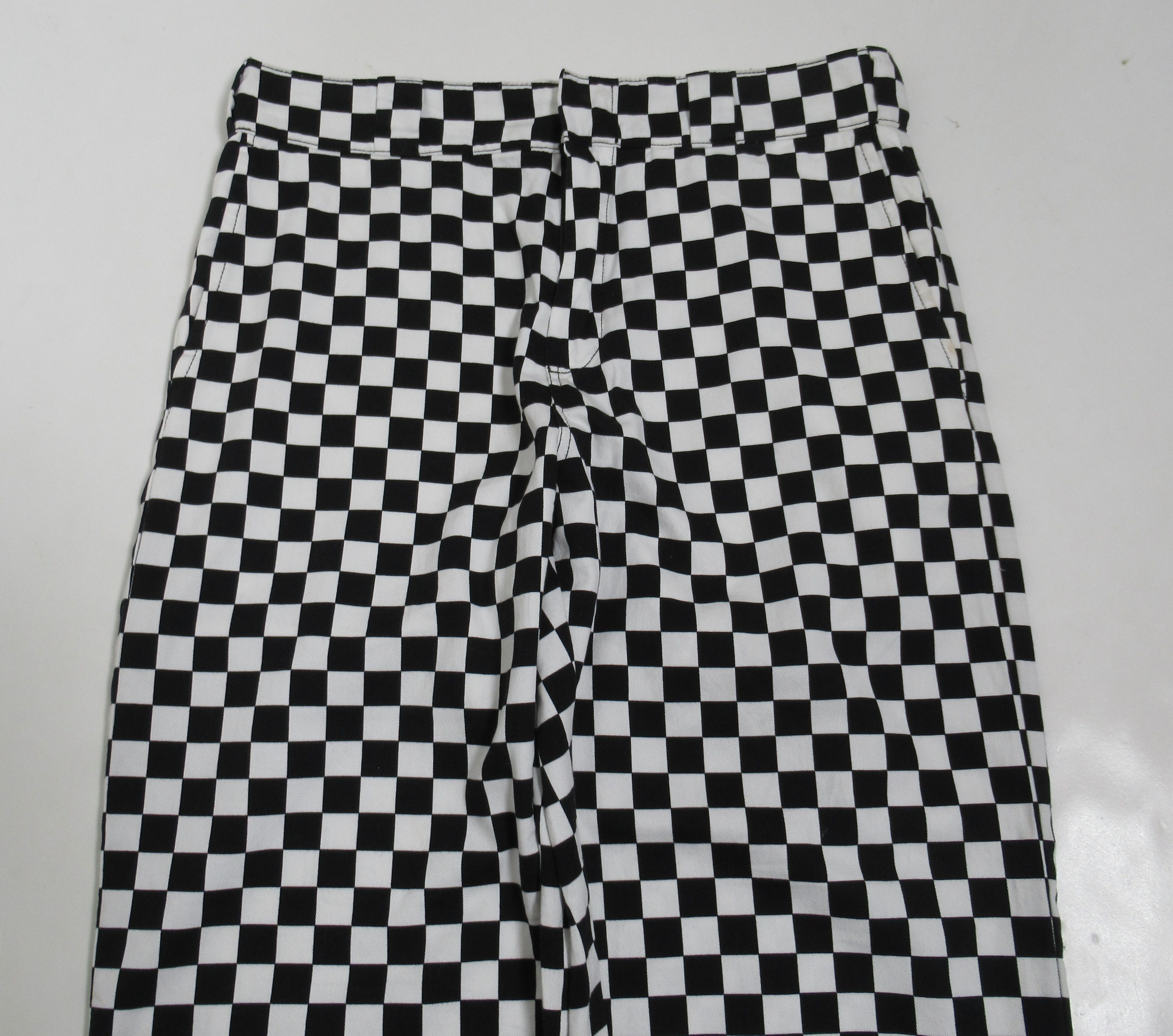 R13 R13 Slouch Pant Black White Checker R13W5008-R115B Size M Size 32" / US 10 / IT 46 - 2 Thumbnail