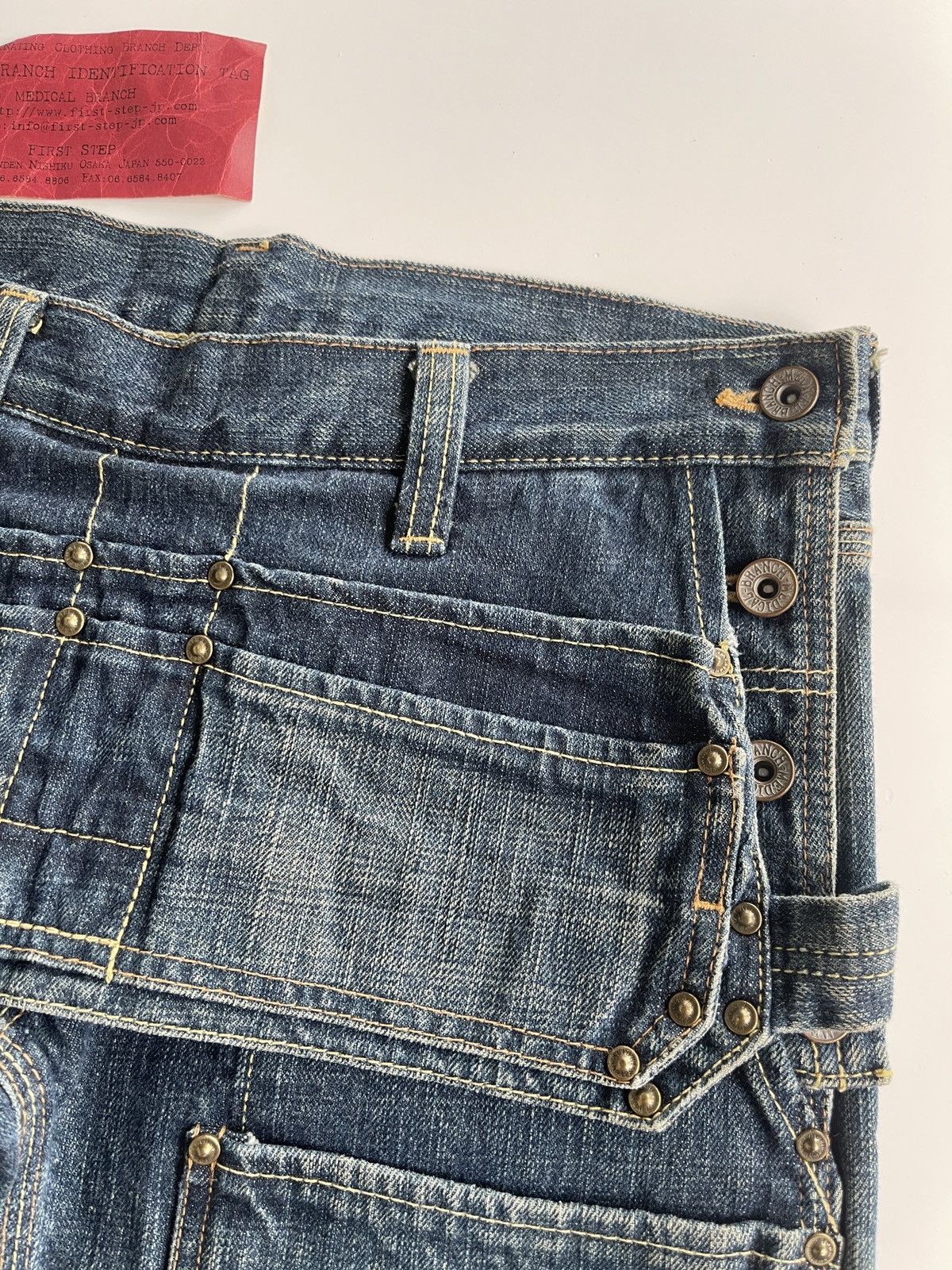 BRANCH DEPT❗️Double Waist Flare Multipocket Union Made Jeans