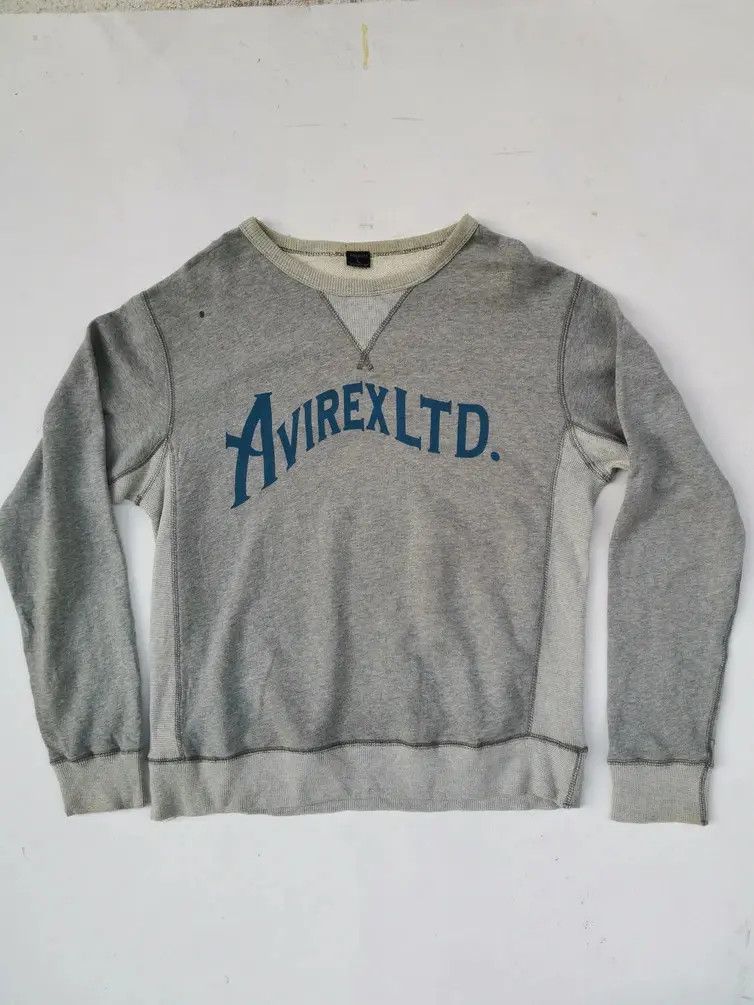 Avirex Rare!!! Avirex Ltd U.S.A Big Logo Sweatshirt Size US L / EU 52-54 / 3 - 6 Thumbnail