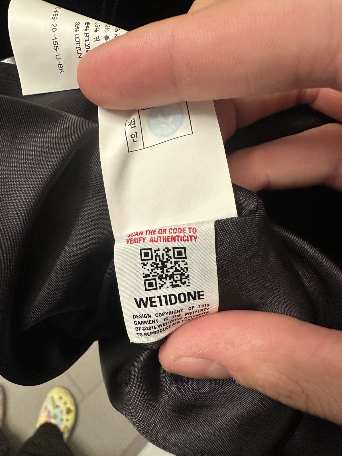 WE11DONE WE11DONE Jacket Size US L / EU 52-54 / 3 - 9 Thumbnail