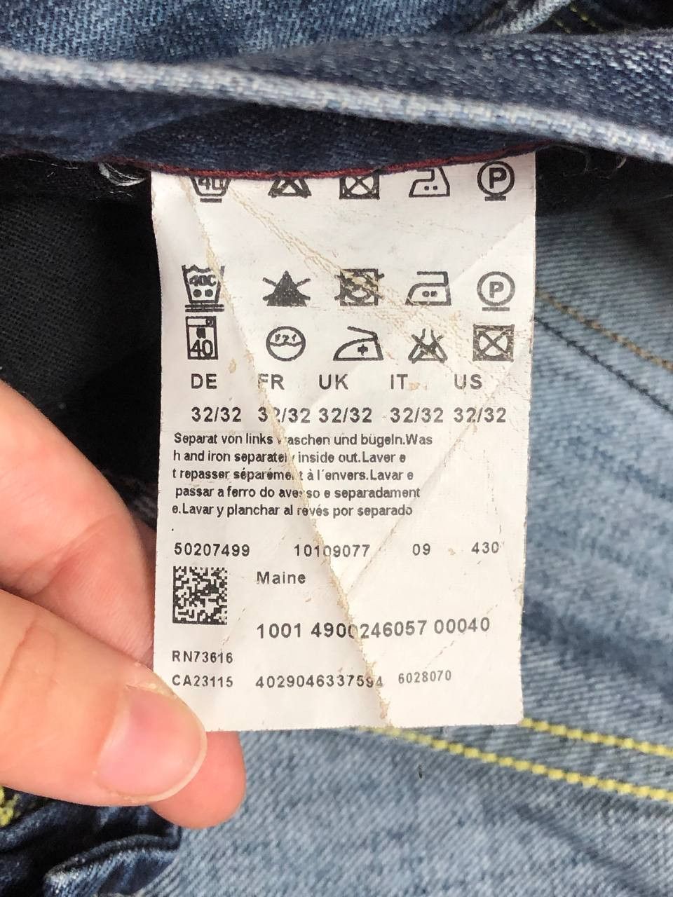 Hugo Boss Hugo Boss Jeans Size US 32 / EU 48 - 2 Thumbnail