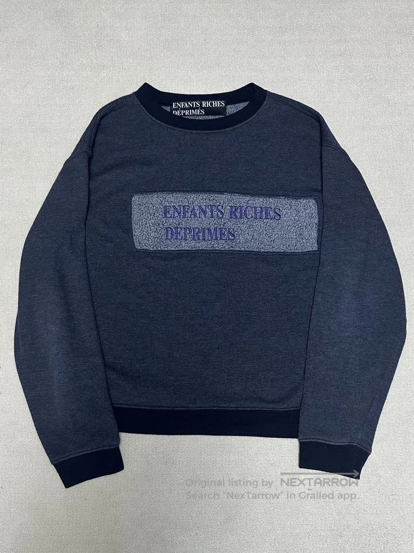 Enfants Riches Deprimes Enfants Riches Deprimes Embroidered Logo Sweatshirt. Size US XL / EU 56 / 4 - 1 Thumbnail