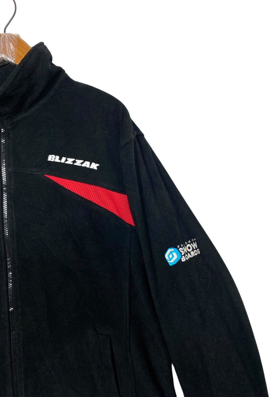 Japanese Brand Rare‼️ Vintage Bridgestone Blizzak Salomon Fleece Zipper Size US M / EU 48-50 / 2 - 3 Thumbnail