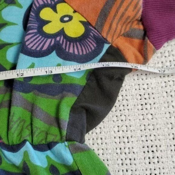 Desigual Desigual Banded Short Slv Pocket Multicolored Graphics Gathe Size S / US 4 / IT 40 - 9 Thumbnail