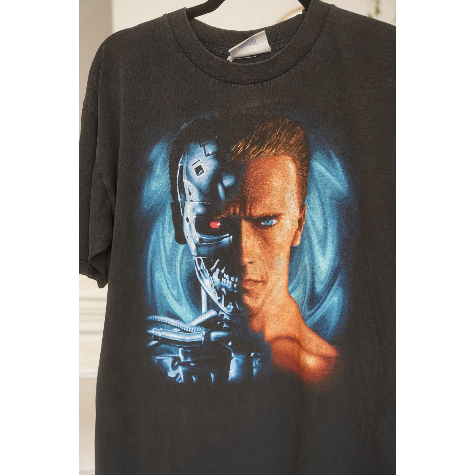 Universal Studios Vintage Universal Studios 90s Terminator 2 Promo T-Shirt Size US XL / EU 56 / 4 - 6 Thumbnail