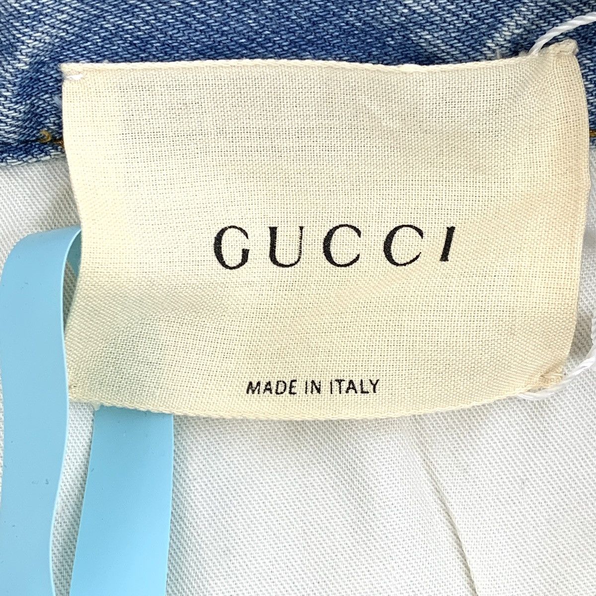 Gucci Gucci Light Blue Bee & Floral Casual Denim Pants K26WX Size 26" / US 2 / IT 38 - 6 Thumbnail