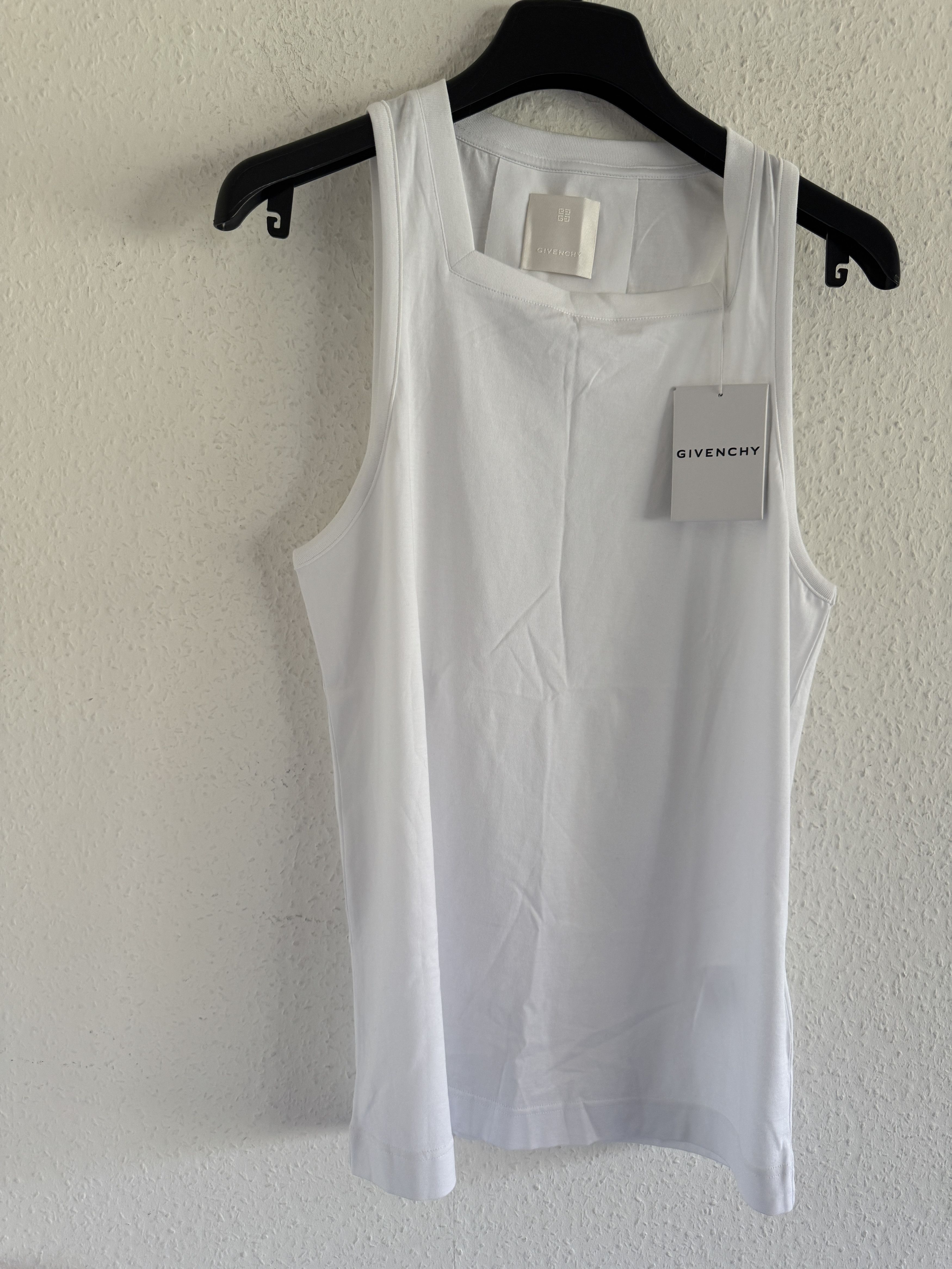 Givenchy White slim-fit tank top Size US XL / EU 56 / 4 - 2 Thumbnail