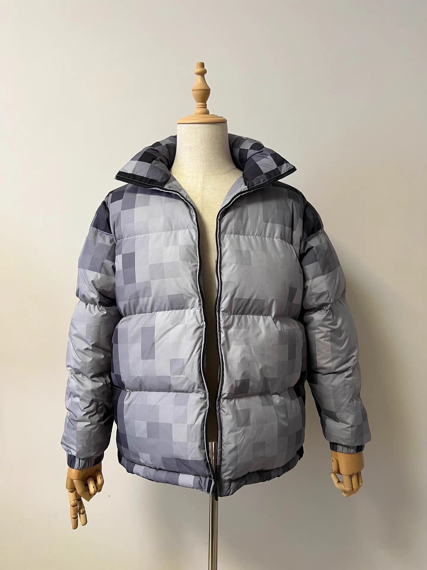Xander Zhou Xander Zhou Digital Print Down Jacket (White Duck Down) K9 Size US M / EU 48-50 / 2 - 1 Thumbnail