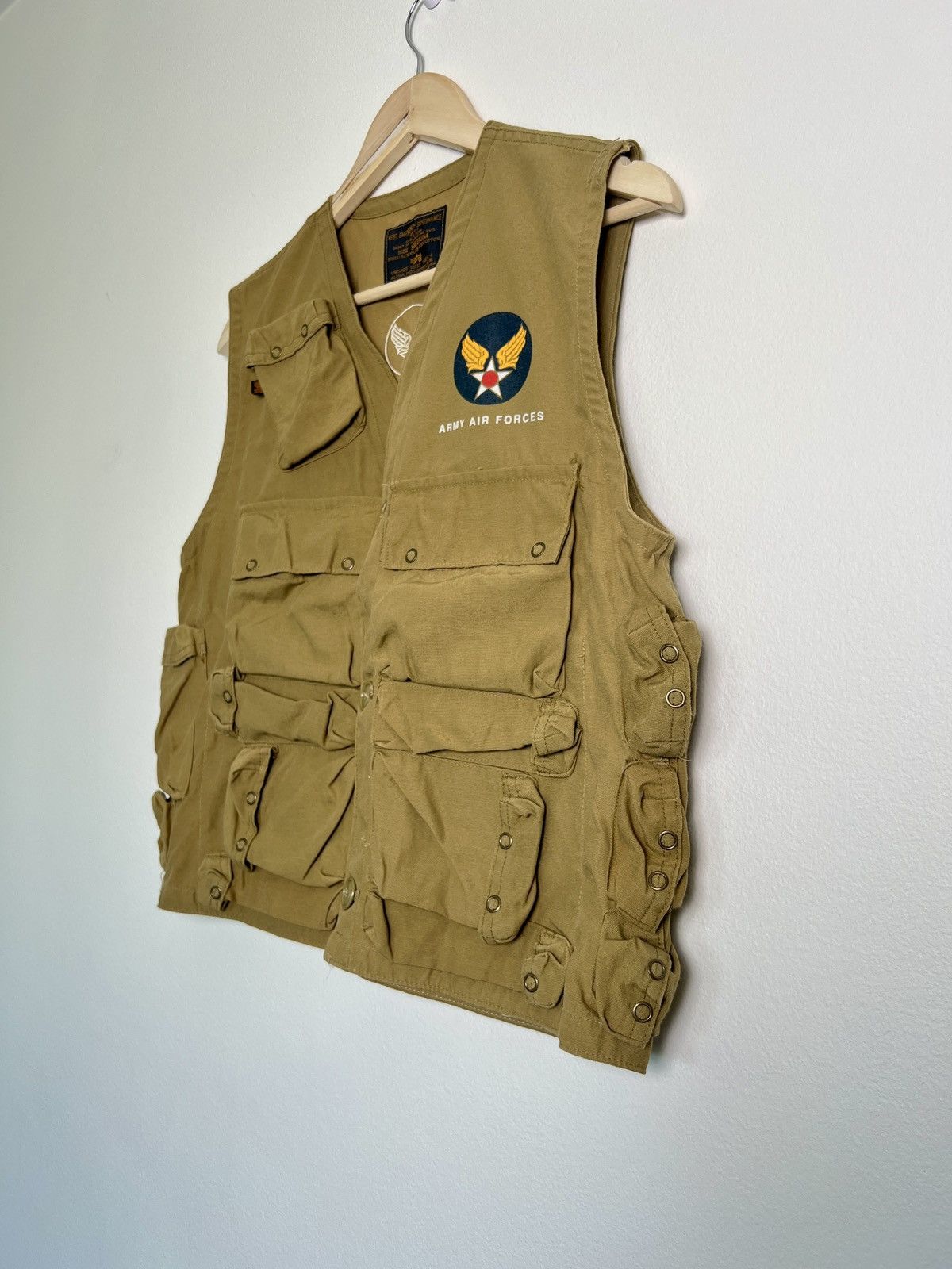 Alpha Industries Alpha Industries - rare Air Force Tactical vests Type-C1 Size US M / EU 48-50 / 2 - 3 Thumbnail