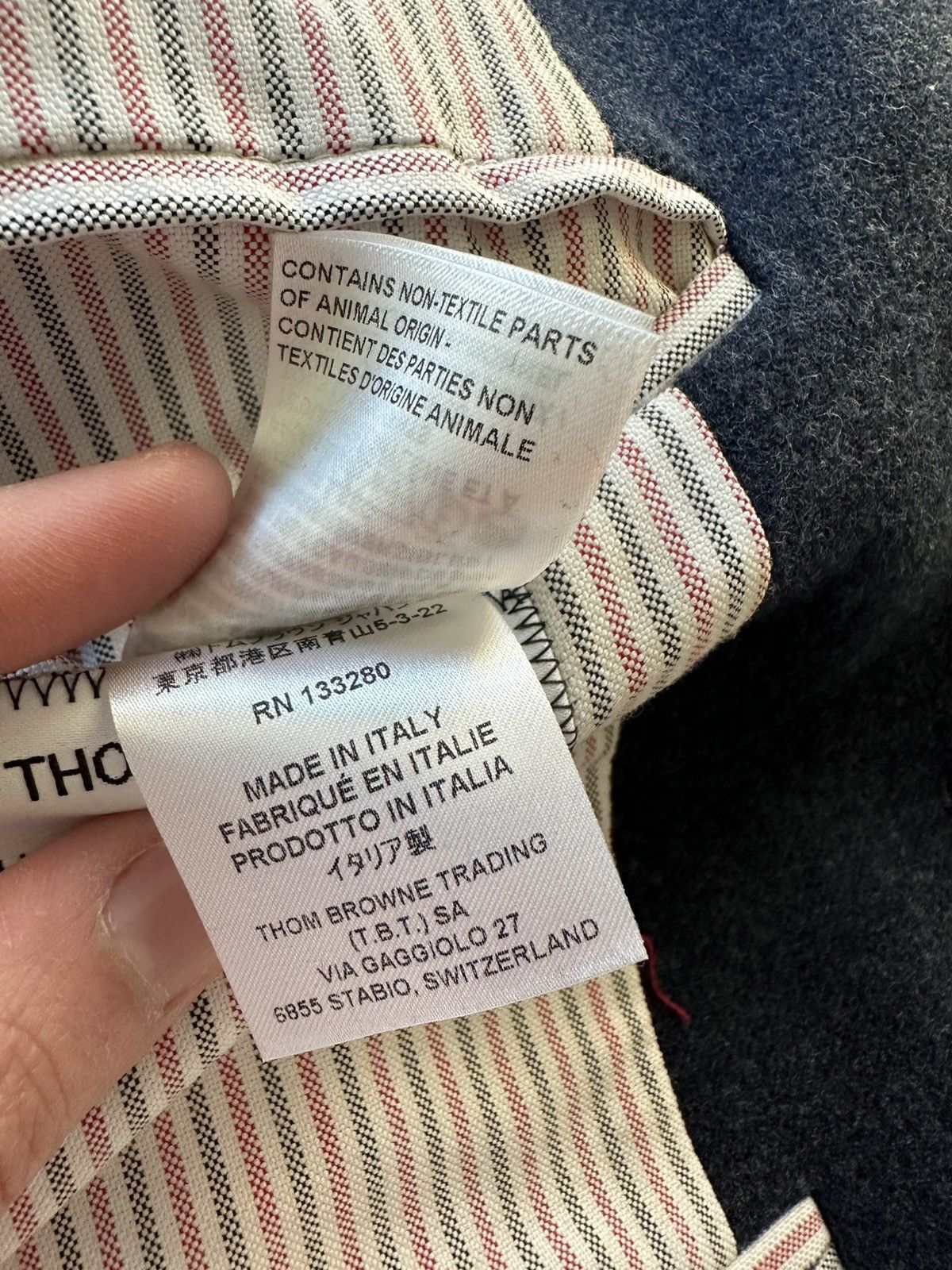 Thom Browne Thom Browne Multi Bomber Size US L / EU 52-54 / 3 - 8 Thumbnail