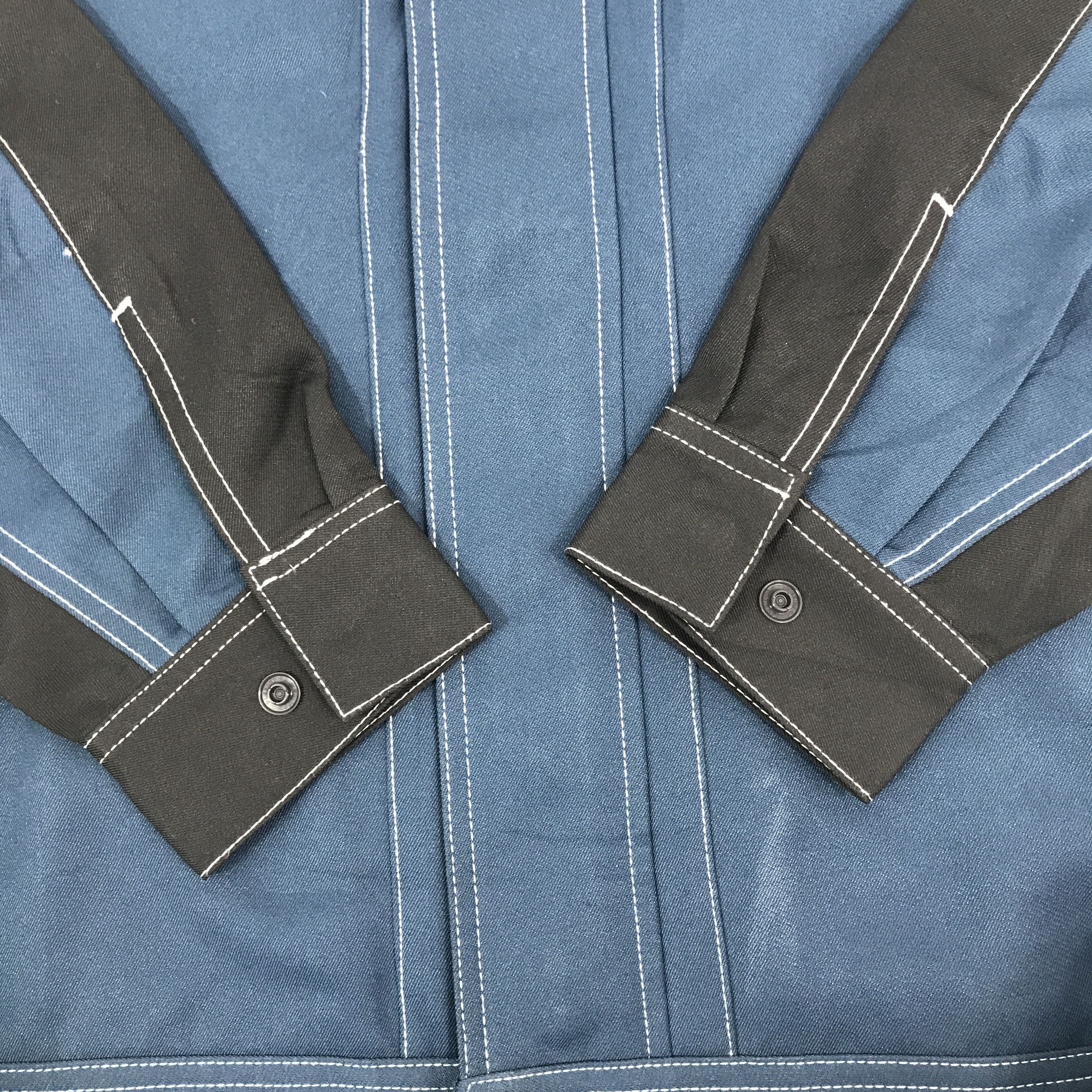 Japanese Brand × Vintage Vintage Toshiba Carrier working uniform japan Jacket Size US L / EU 52-54 / 3 - 7 Thumbnail