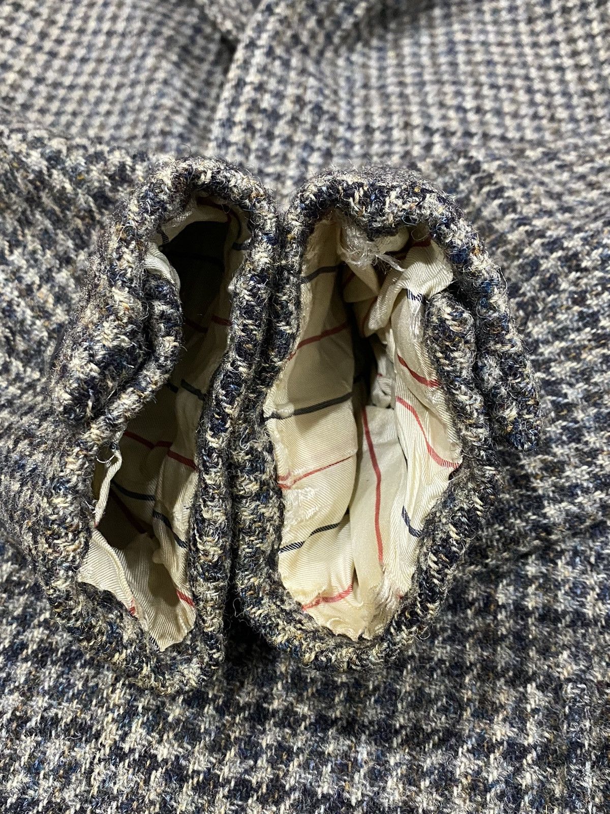 Harris Tweed Vintage HARISS TWEED Tailor Man Wool Blazer Size 38R - 13 Thumbnail