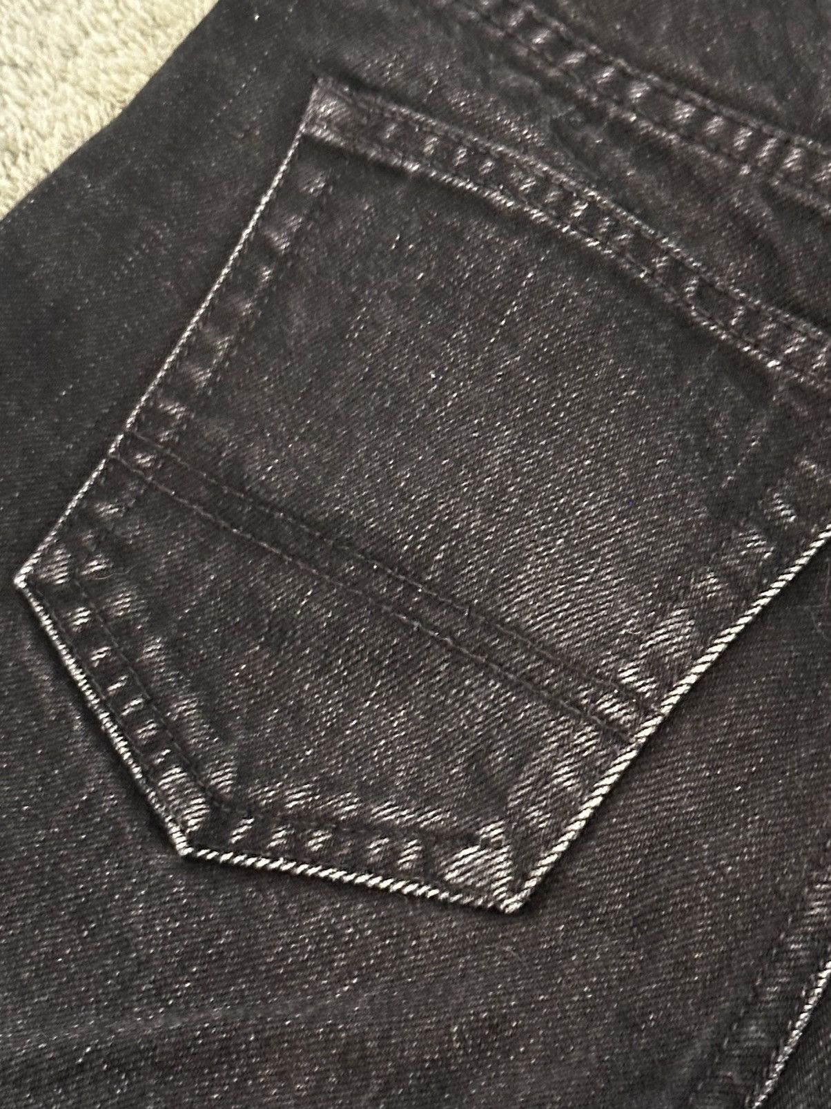 Noah Black Faded Noah Denim Pants “Perfectly worn in” Size US 28 / EU 44 - 15 Thumbnail