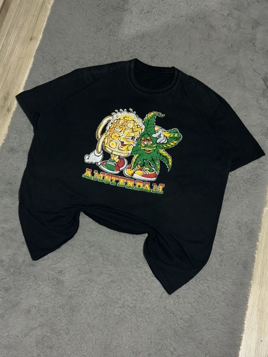 Band Tees Vintage Amsterdam Graphic T-Shirt Size US XL / EU 56 / 4 - 1 Thumbnail