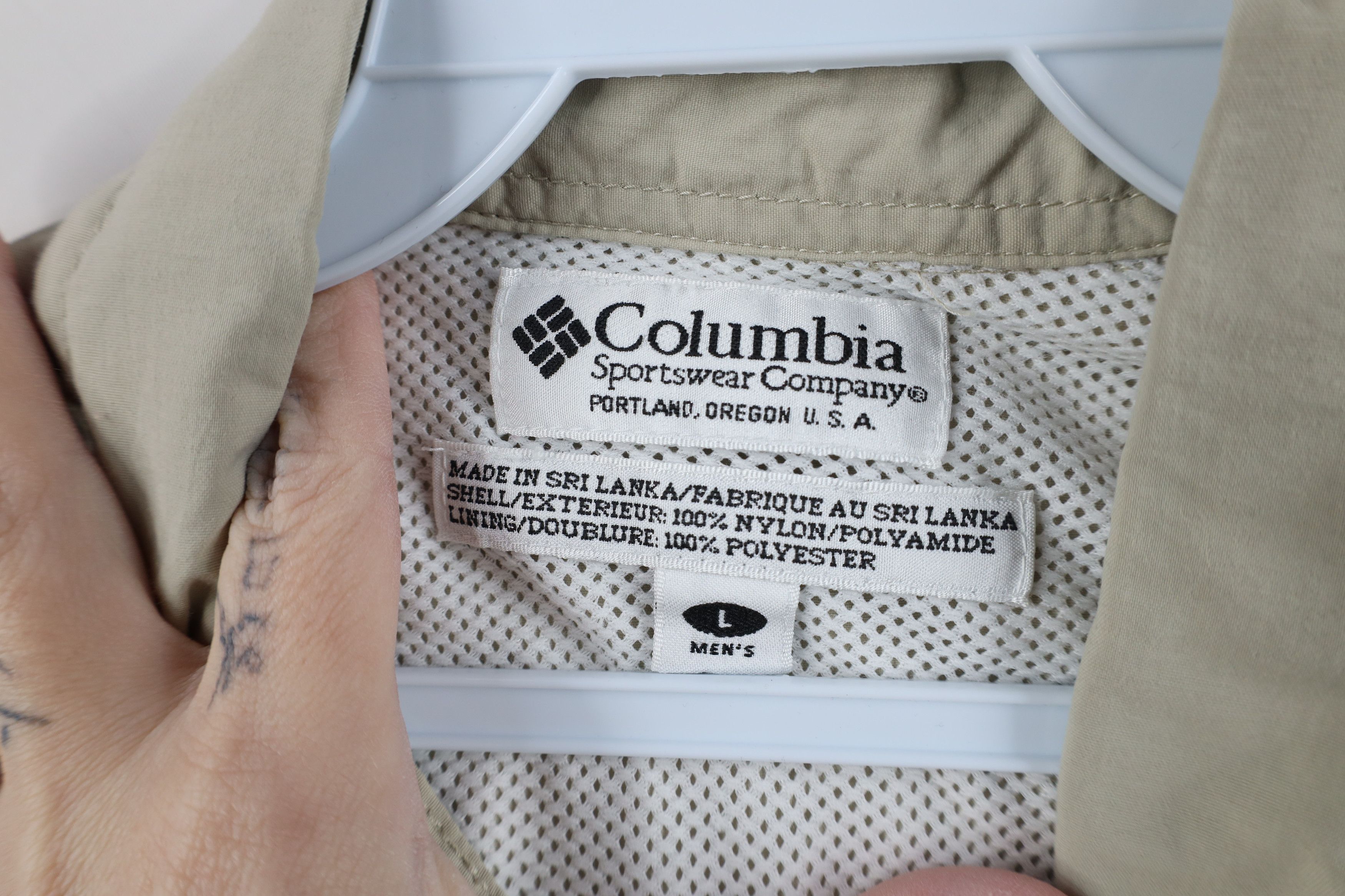 Columbia Vintage Columbia PFG Outdoor Fishing Trekking Button Shirt Size US L / EU 52-54 / 3 - 9 Thumbnail