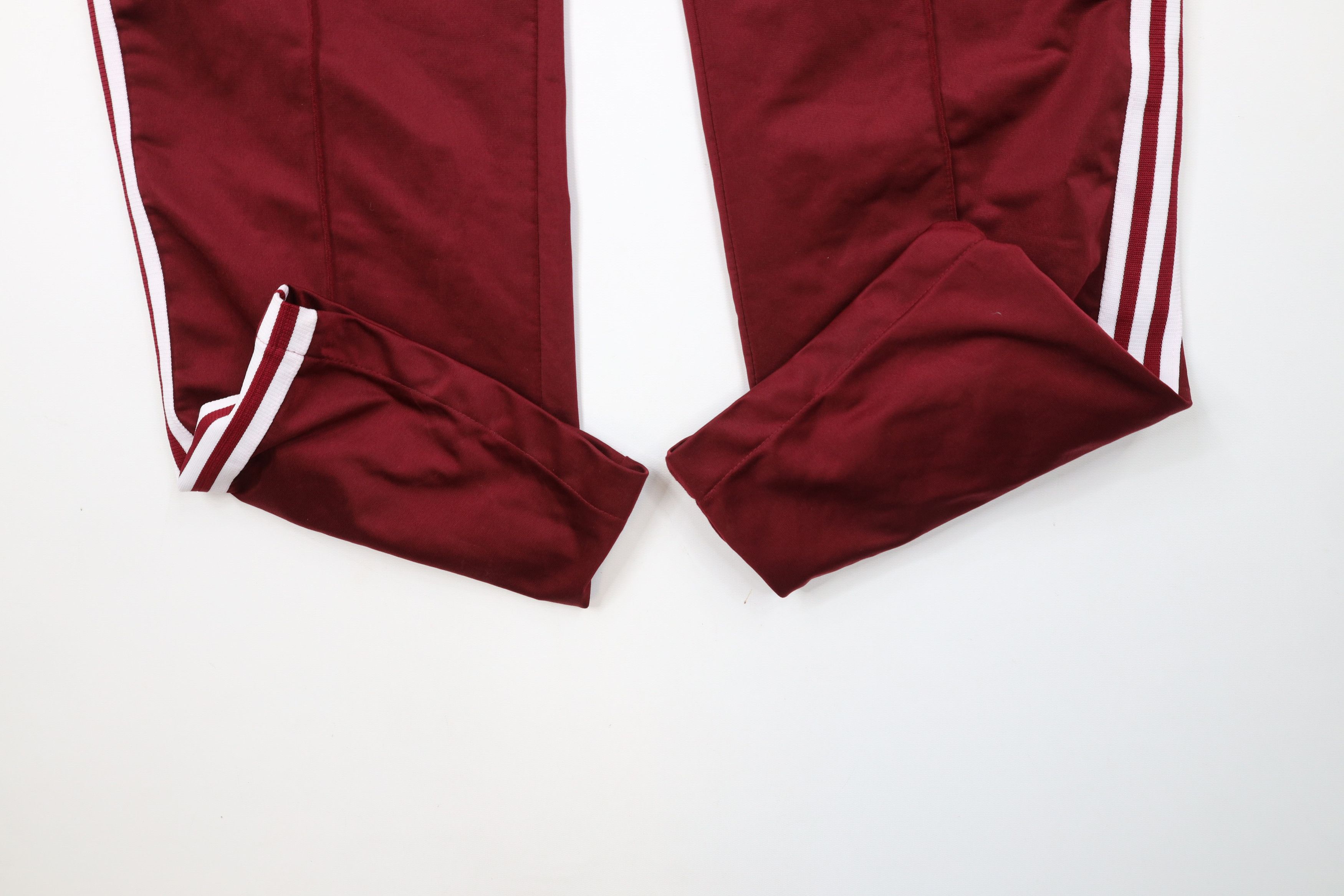 Vintage Vintage 80s 90s Streetwear Flared Wide Leg Sweatpants Red Size US 36 / EU 52 - 5 Thumbnail