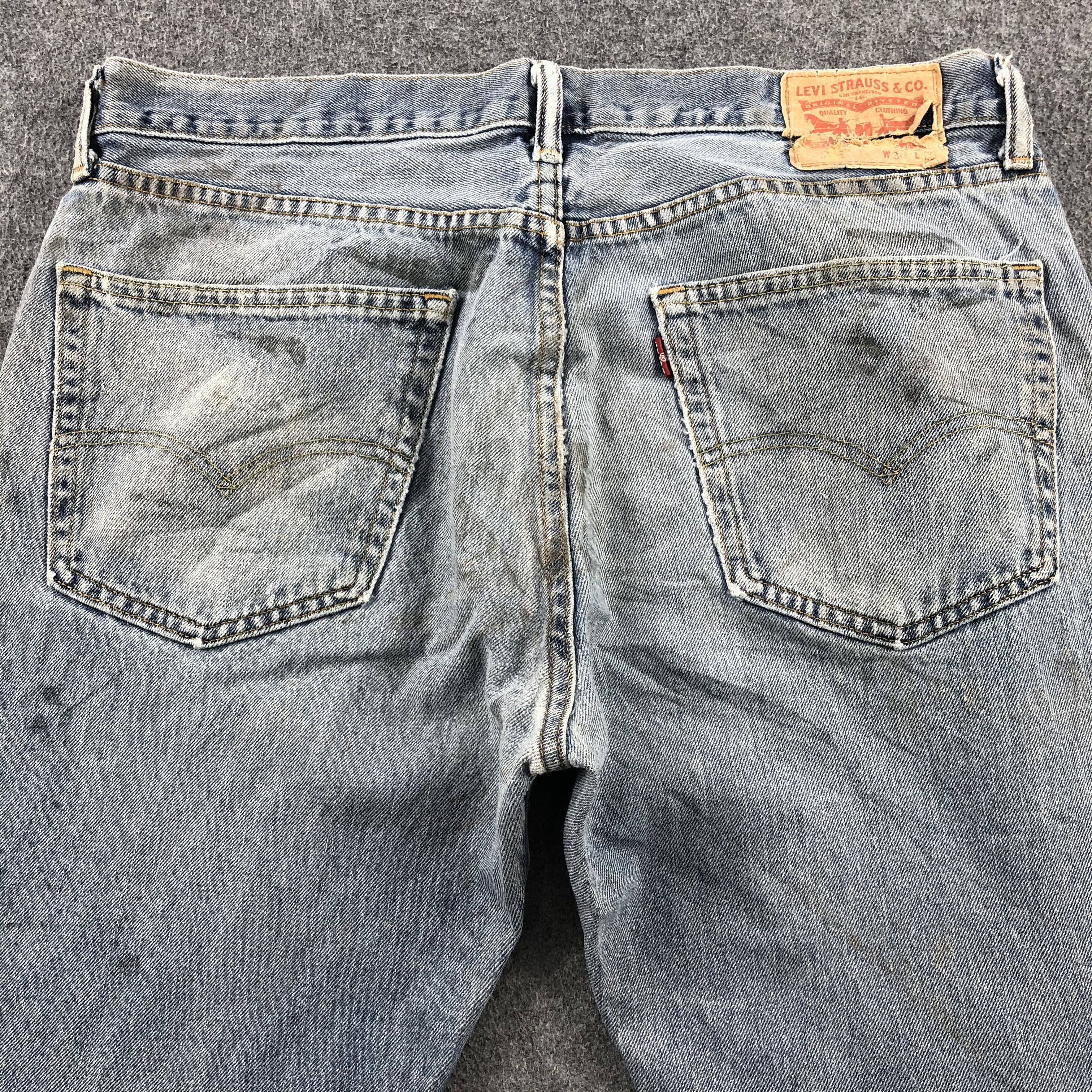 Levi's × Vintage Vintage Light Wash Levis 505 Jeans-JM1885 Size US 38 / EU 54 - 5 Thumbnail