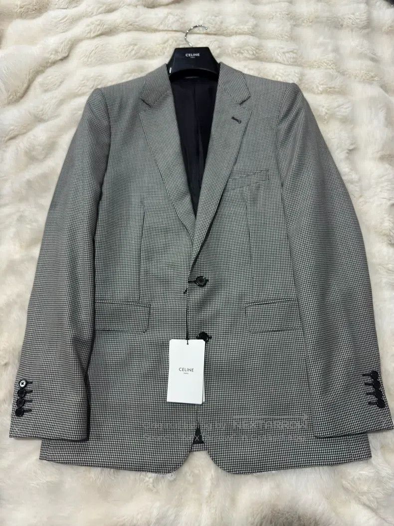Celine CELINE Houndstooth Men's Suit Size US M / EU 48-50 / 2 - 1 Thumbnail