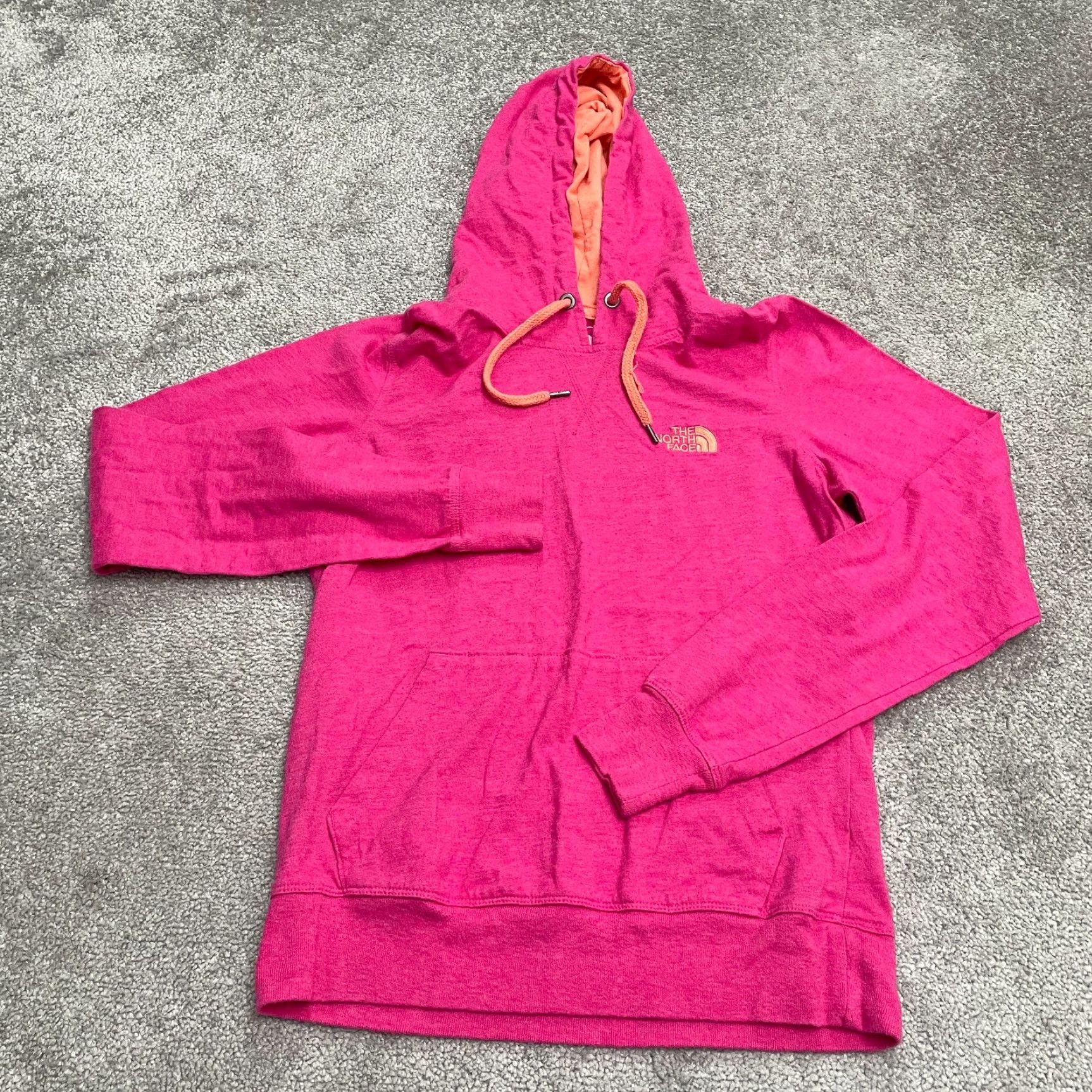 The North Face The North Face Hoodie Womens M Pink Classic Fit Pullover Sweatshirt Casual Sweatshirt Size M / US 6-8 / IT 42-44 - 2 Thumbnail