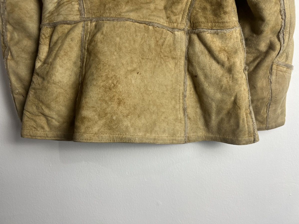 Vintage Vintage 70s Cosa Nova Tan Leather Suede Faux Fur Jacket Size US M / EU 48-50 / 2 - 15 Thumbnail