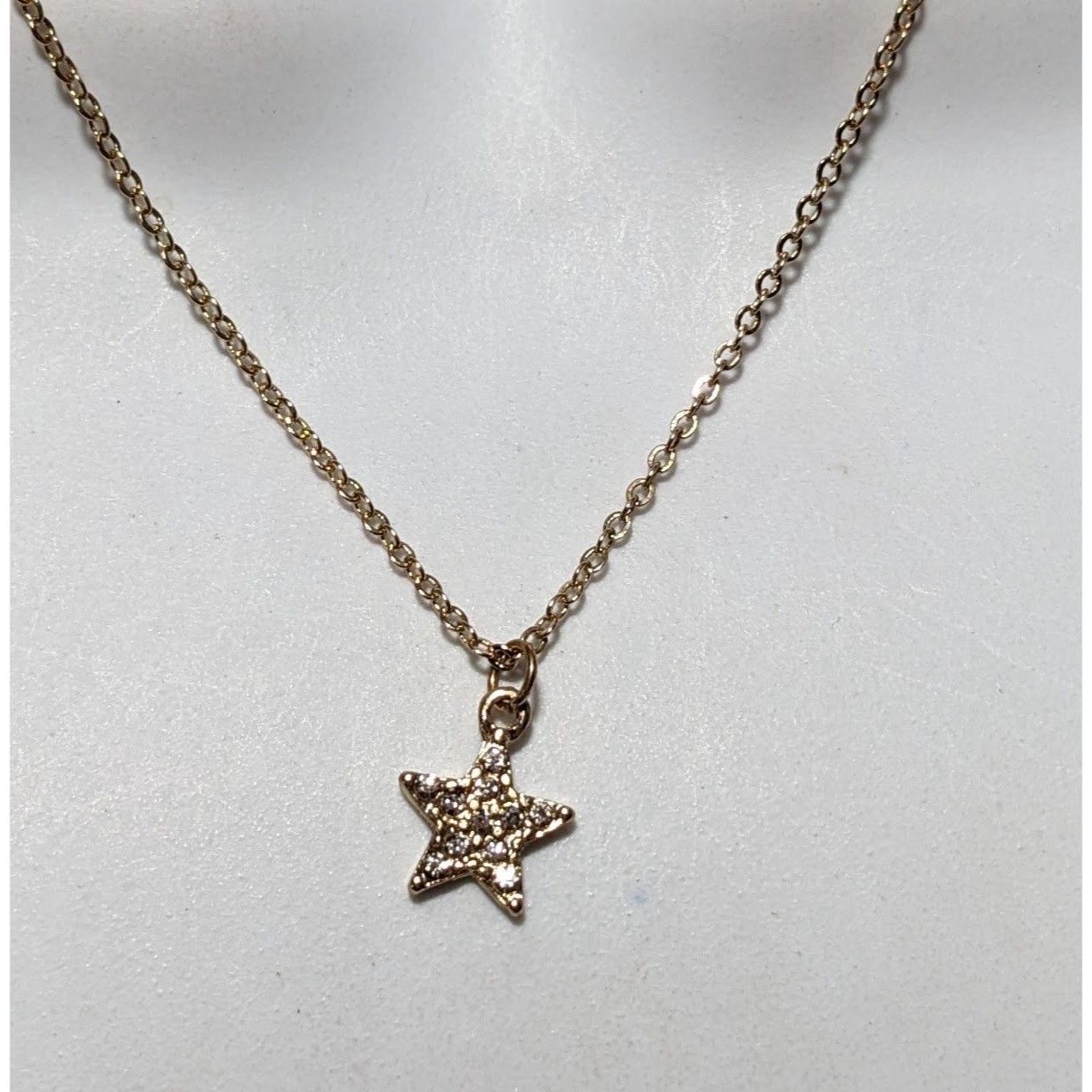 Other Minimalist Gold Rhinestone Star Necklace Size ONE SIZE - 5 Thumbnail