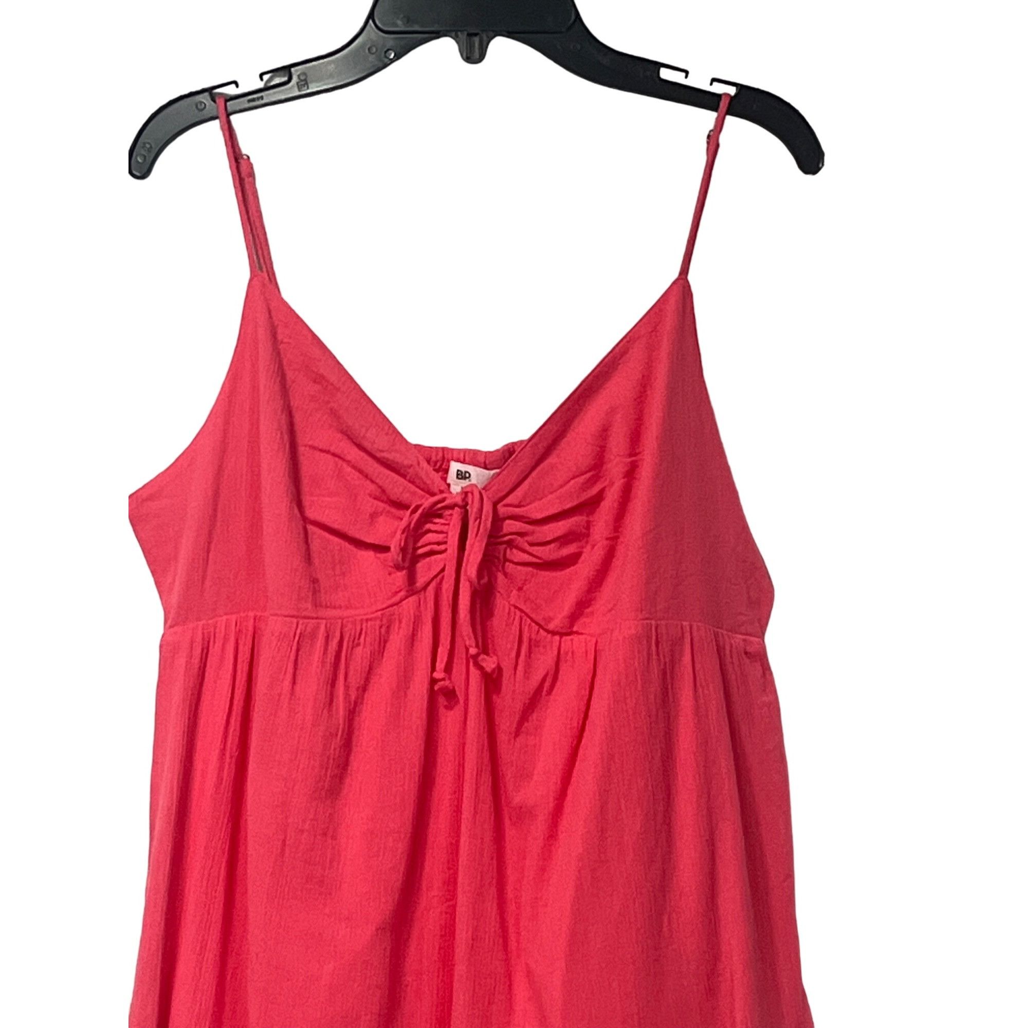 Other Bp Junior's Floral Tiered Cotton Babydoll Dress In Pink Mul Size M / US 6-8 / IT 42-44 - 12 Thumbnail