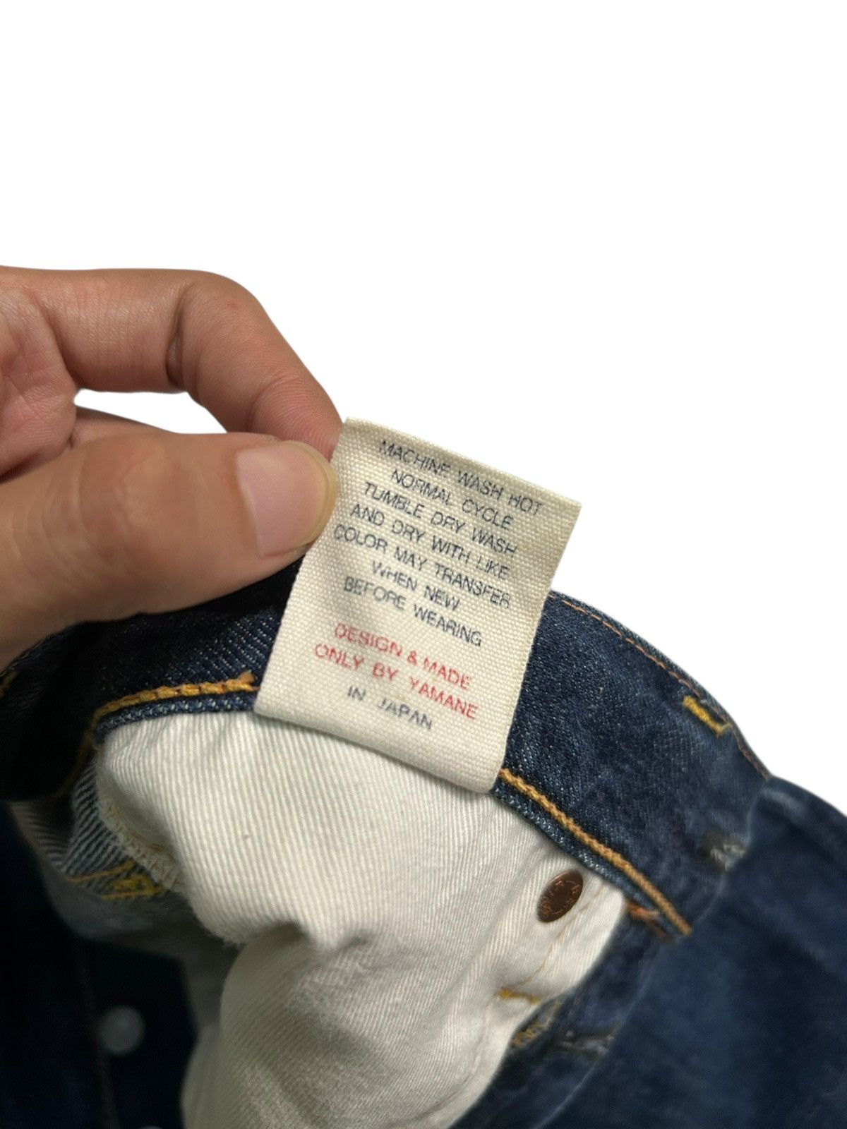 Japanese Brand × Kapital × Vintage Vintage EVISU SELVEDGE MADE IN JAPAN Denim Jeans Size US 30 / EU 46 - 11 Thumbnail