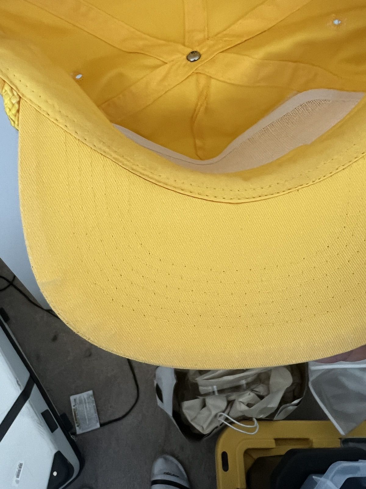 Vintage Lotus SnapBack hat yellow Size ONE SIZE - 6 Thumbnail