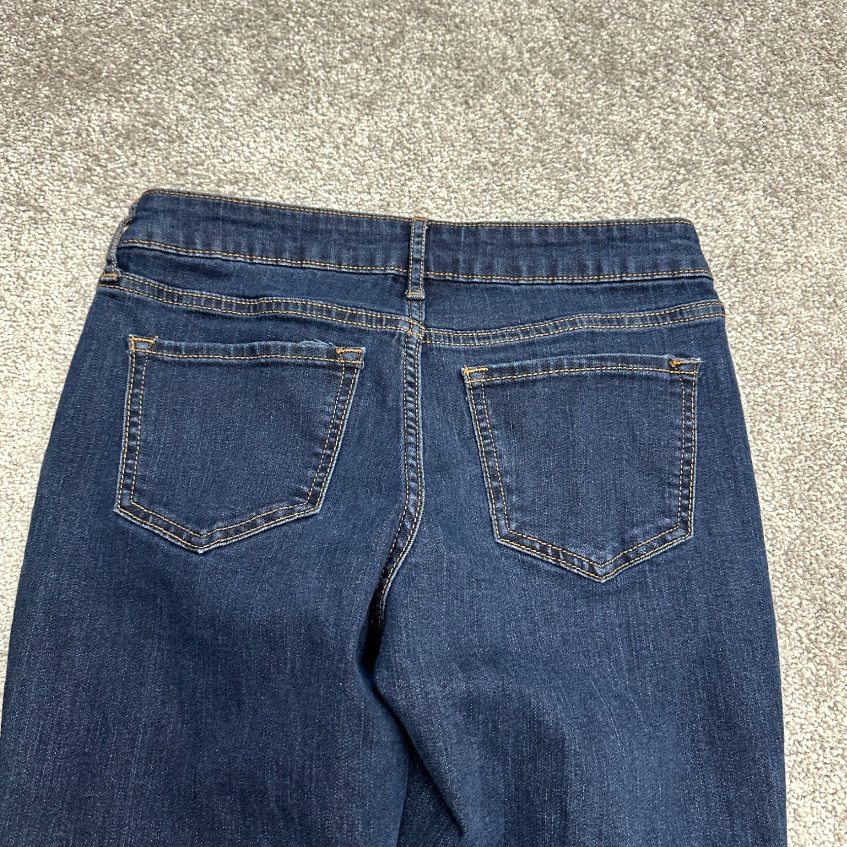 Old Navy Old Navy Rockstar Jeans Women’s Sz 6 Low-Rise Skinny Dark Wash 29x27 Size 28" / US 6 / IT 42 - 4 Thumbnail