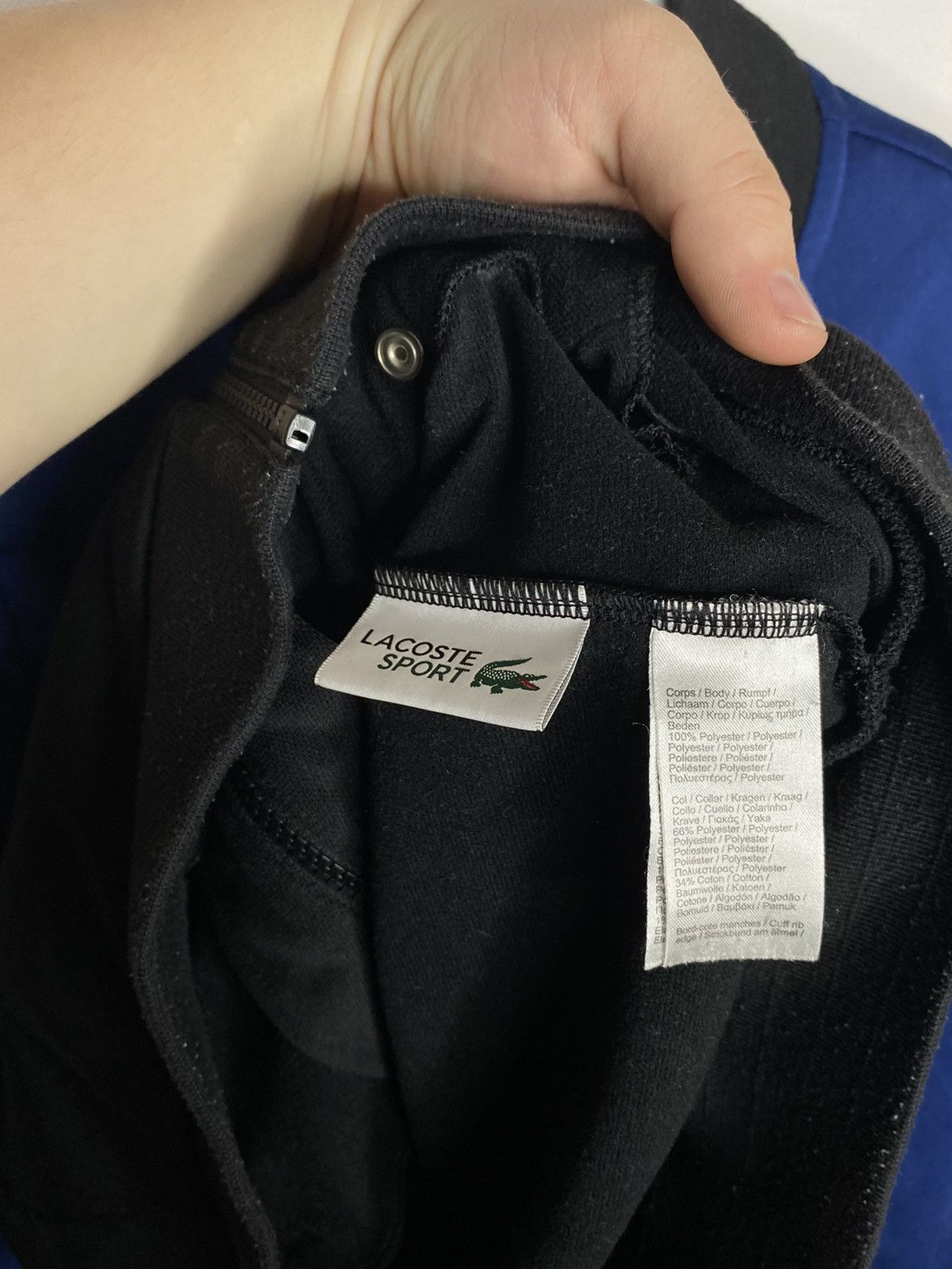Lacoste 🐊 Lacoste Sport Full Zip Jacket Pullover Sweater🐊 Size US XS / EU 42 / 0 - 8 Thumbnail