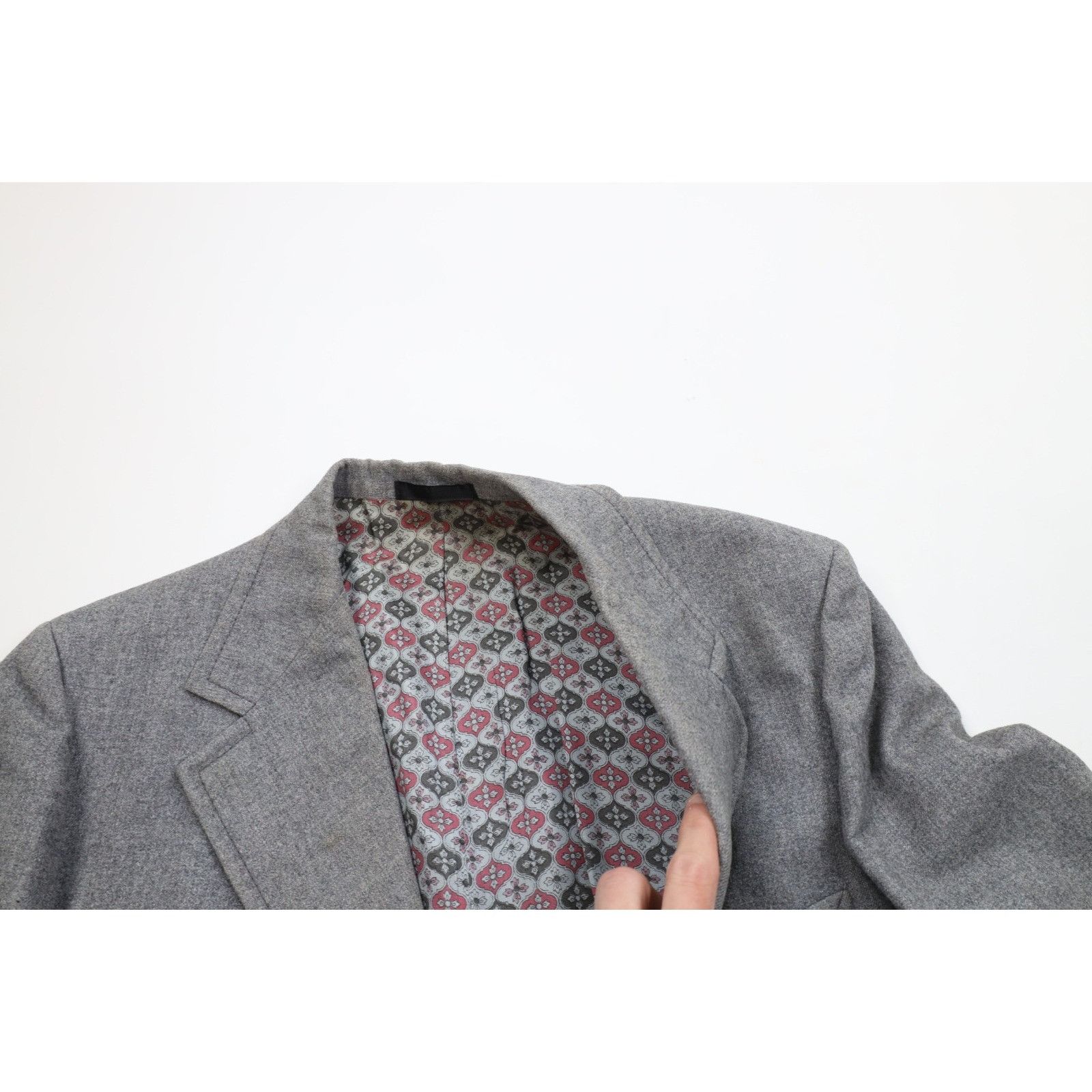 Vintage Vintage 60s Rockabilly Distressed Wool 3 Piece Suit Wedding Size 44R - 4 Thumbnail