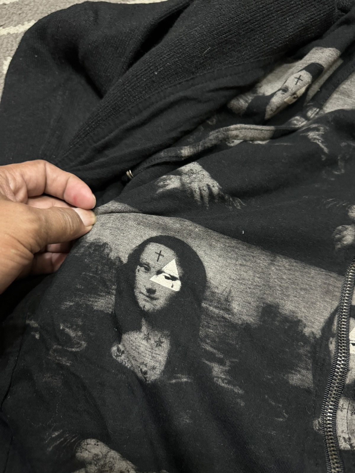 If Six Was Nine × Seditionaries GOTHIC MONALISA PUNK JACKET Size US M / EU 48-50 / 2 - 3 Thumbnail