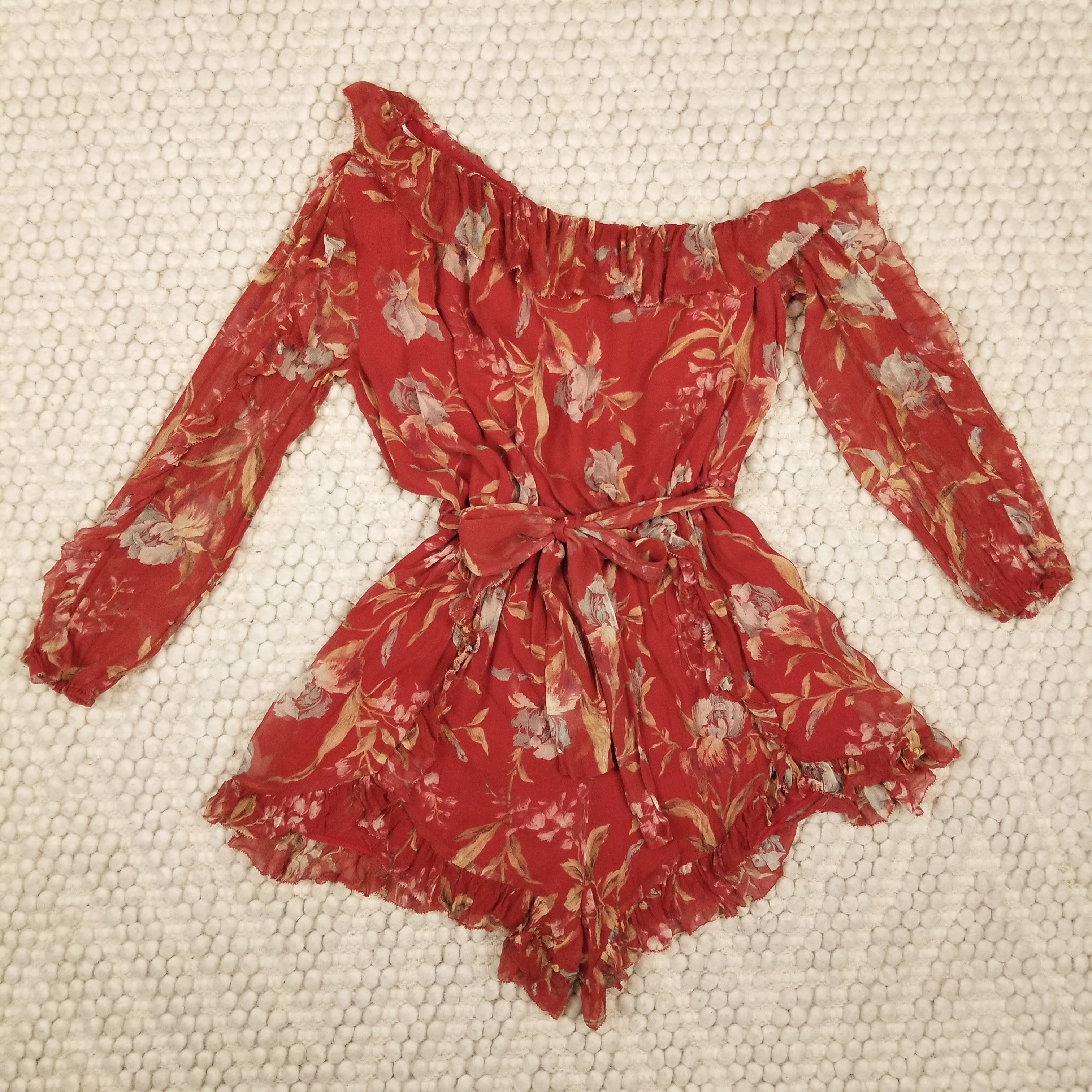Zimmermann Corsair Iris Playsuit Size 27" / US 4 / IT 40 - 5 Thumbnail