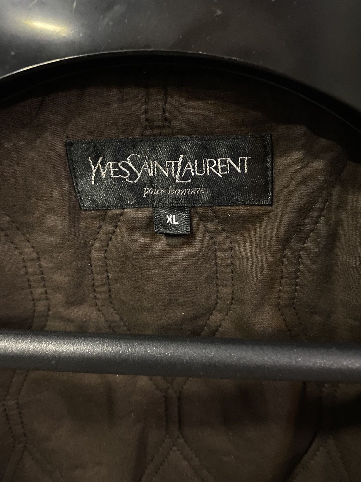 Yves Saint Laurent Warm YSL Jacket Brown Winter/Autumn/Spring Vintage Bomber Size US XL / EU 56 / 4 - 7 Thumbnail