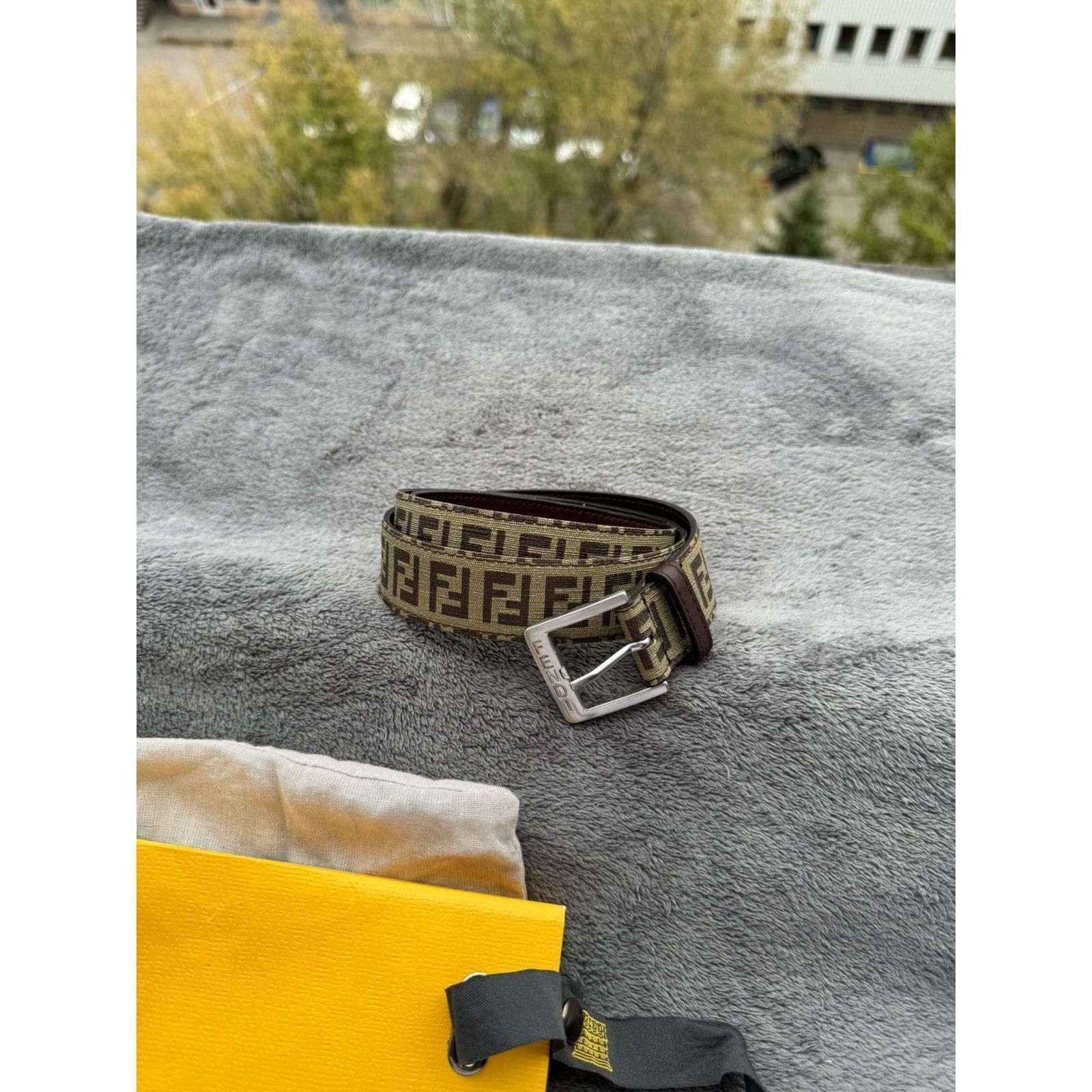 Fendi Vintage fendi ff monogram pattern logo womens belt Size ONE SIZE - 11 Thumbnail