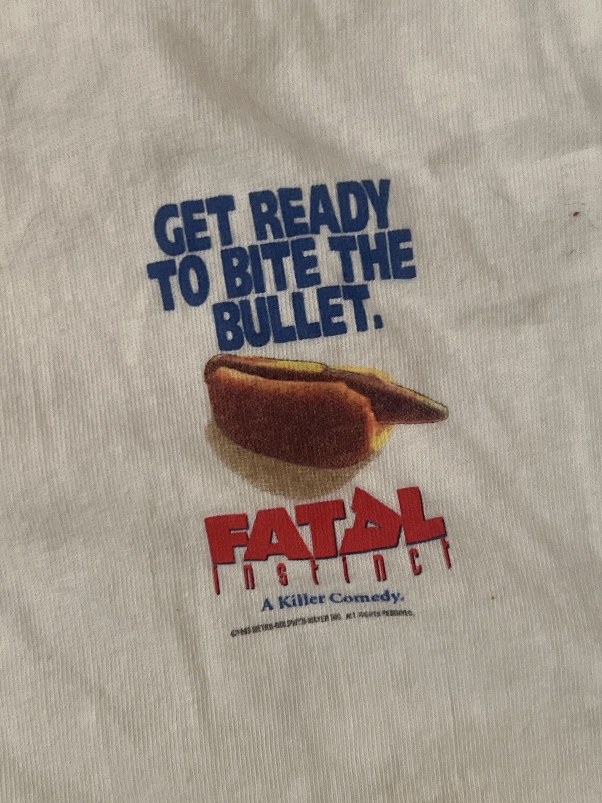 Vintage Vintage 90’s Fatal Instinct Promo Tee - Single Stitch Size US XL / EU 56 / 4 - 2 Thumbnail