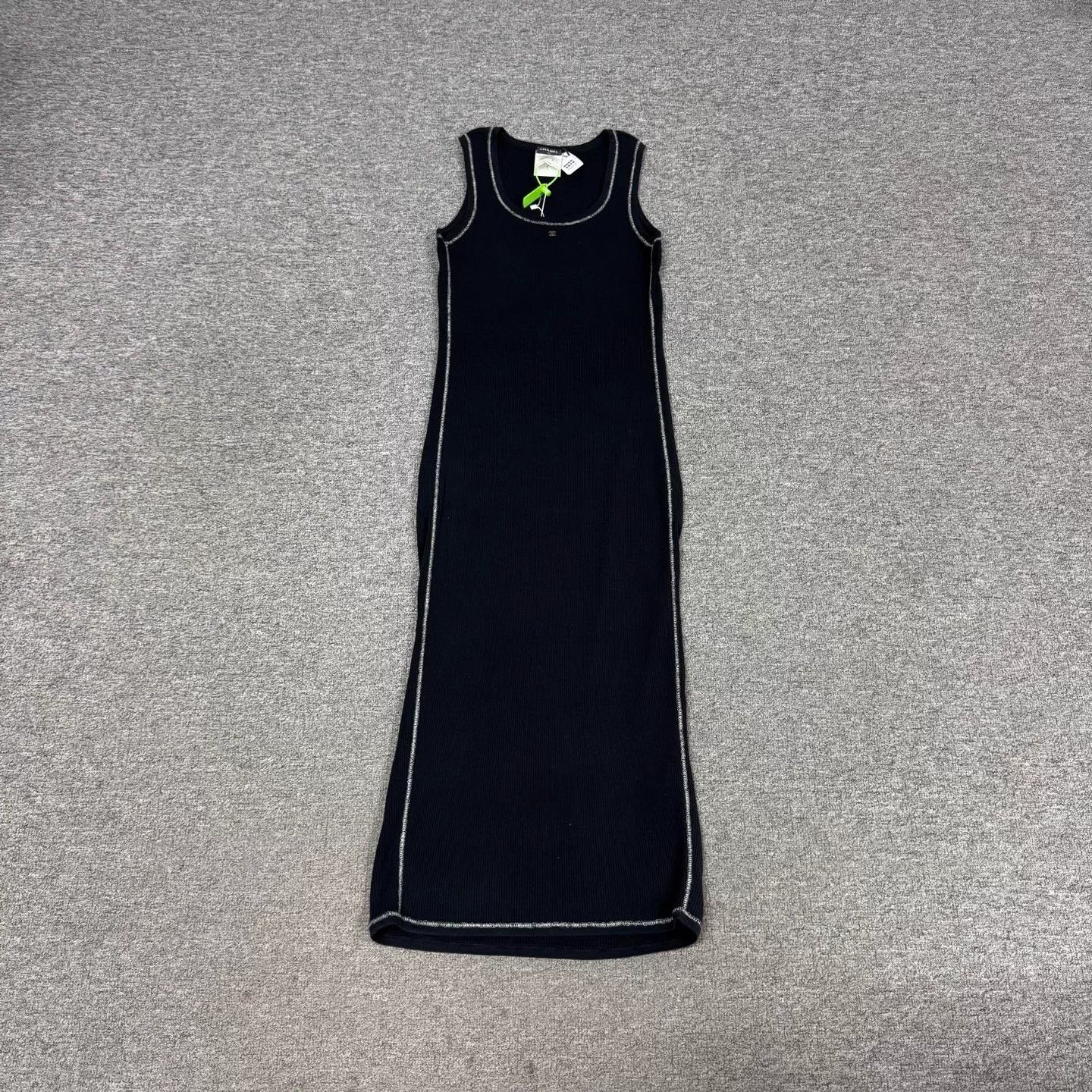 Chanel Chanel CC knit cami dress 36 mint Size XS / US 0-2 / IT 36-38 - 1 Thumbnail