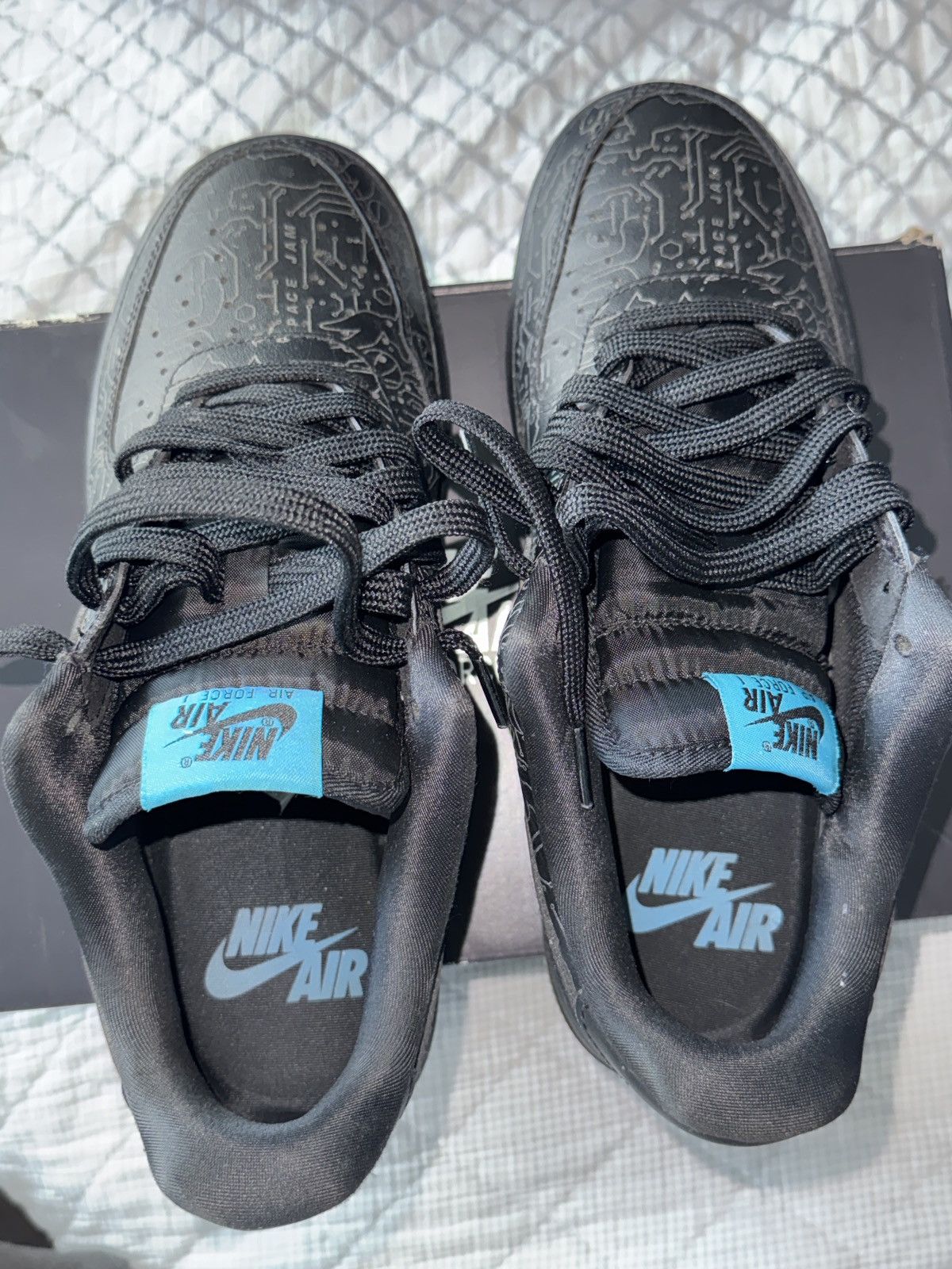 Nike Nike Air Force 1 Low ‘ Computer Chip Space Jam ’ Size US 8.5 / EU 41-42 - 3 Thumbnail